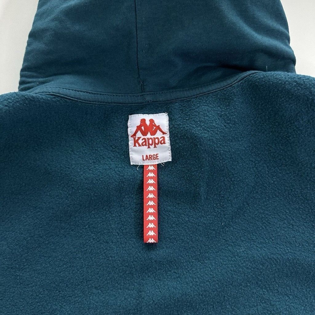 Kappa Vintage Kappa Green Logo Graphic Hoodie Large Long Sleeve Size US L / EU 52-54 / 3 - 7 Thumbnail