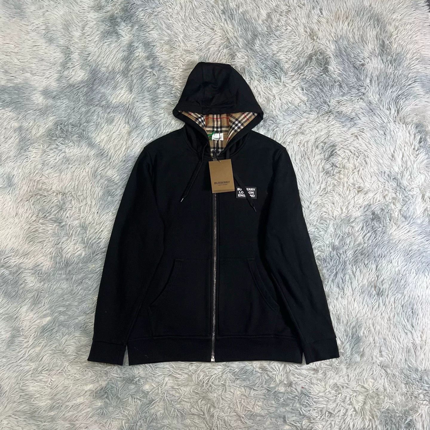 Burberry Burberry Zip Jacket Size L Size US L / EU 52-54 / 3 - 1 Thumbnail