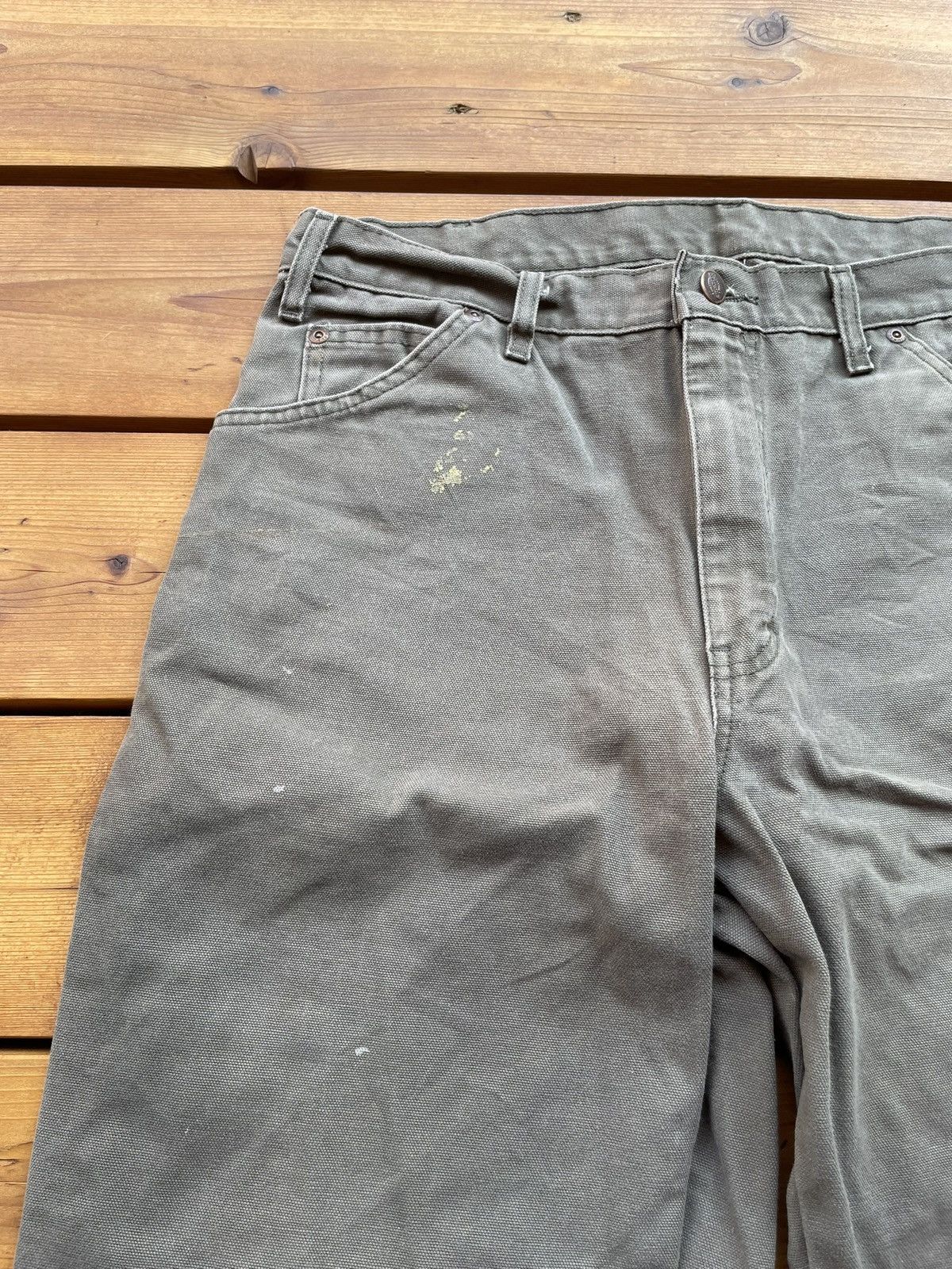 Vintage Vintage faded dickies carpenter work pants Size US 34 / EU 50 - 3 Thumbnail