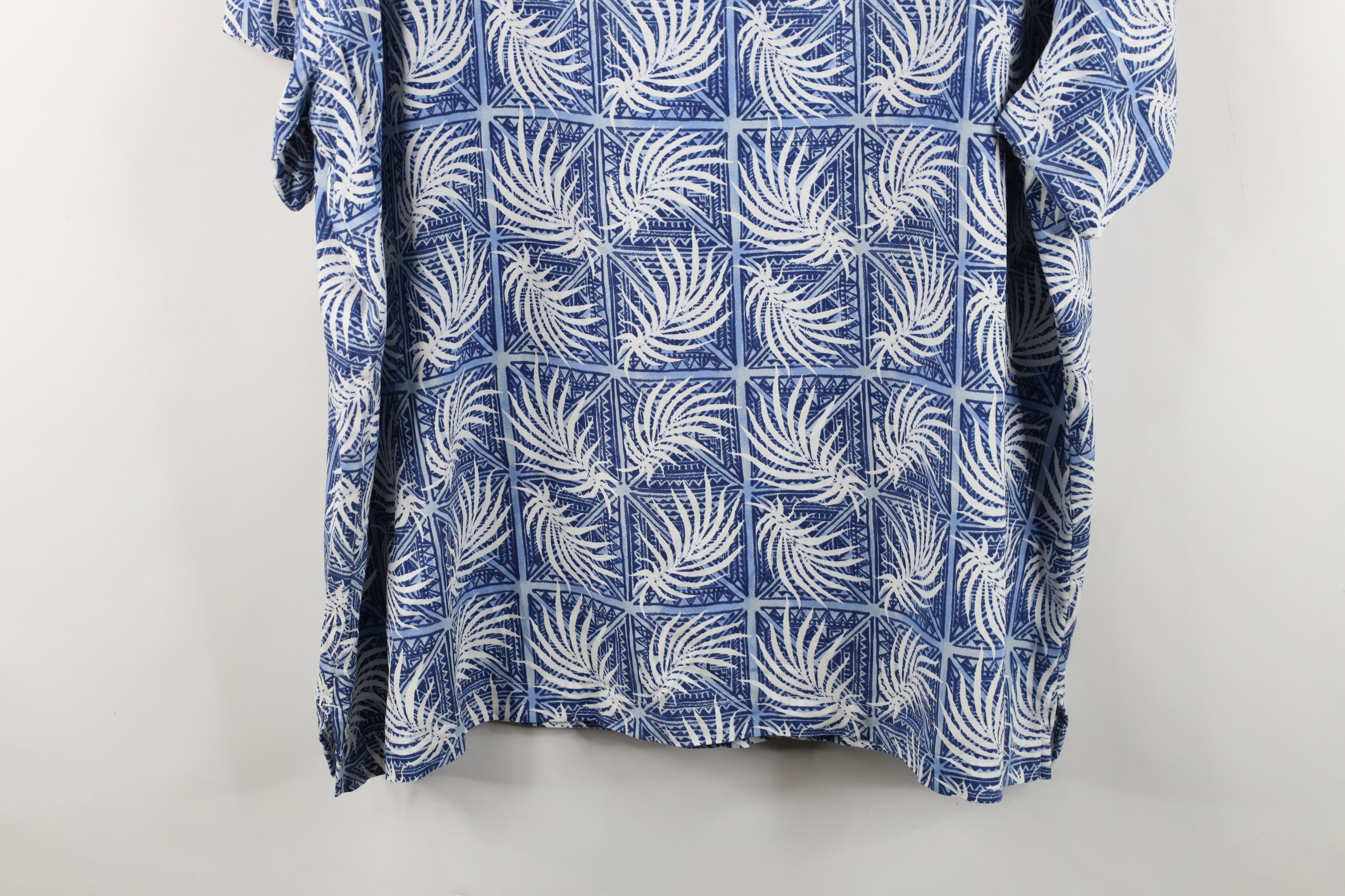 Nat Nast Nat Nast Luxury Originals Palm Leaf Collared Button Shirt Size US XXL / EU 58 / 5 - 13 Thumbnail