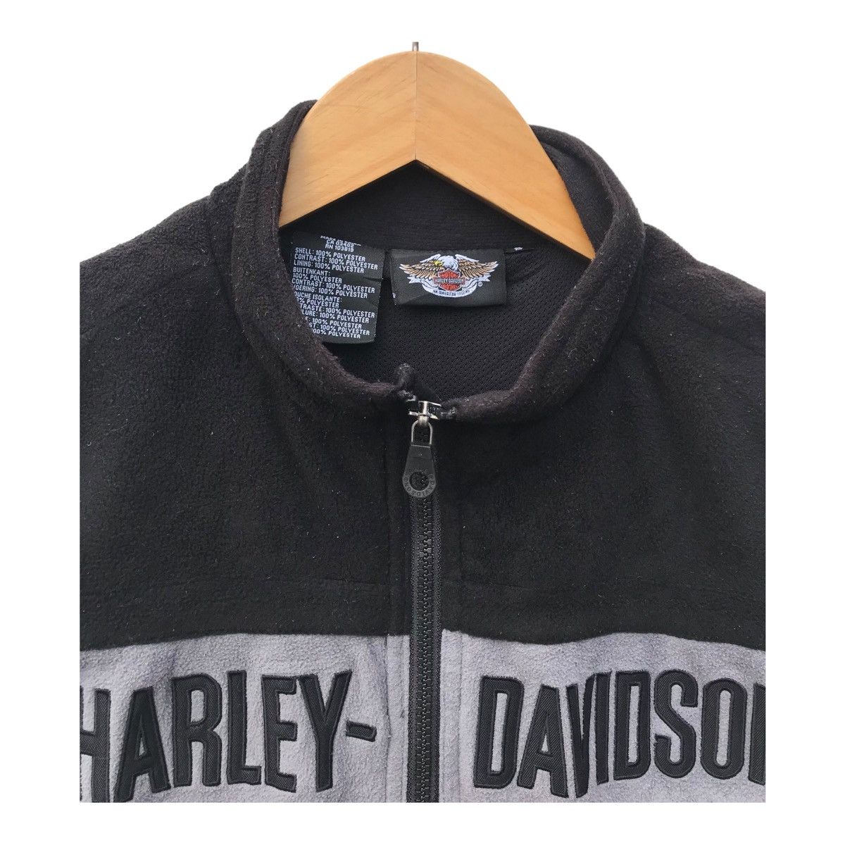 Harley Davidson Harley Davidson Sleeveless Fleece Jacket Size US S / EU 44-46 / 1 - 3 Thumbnail