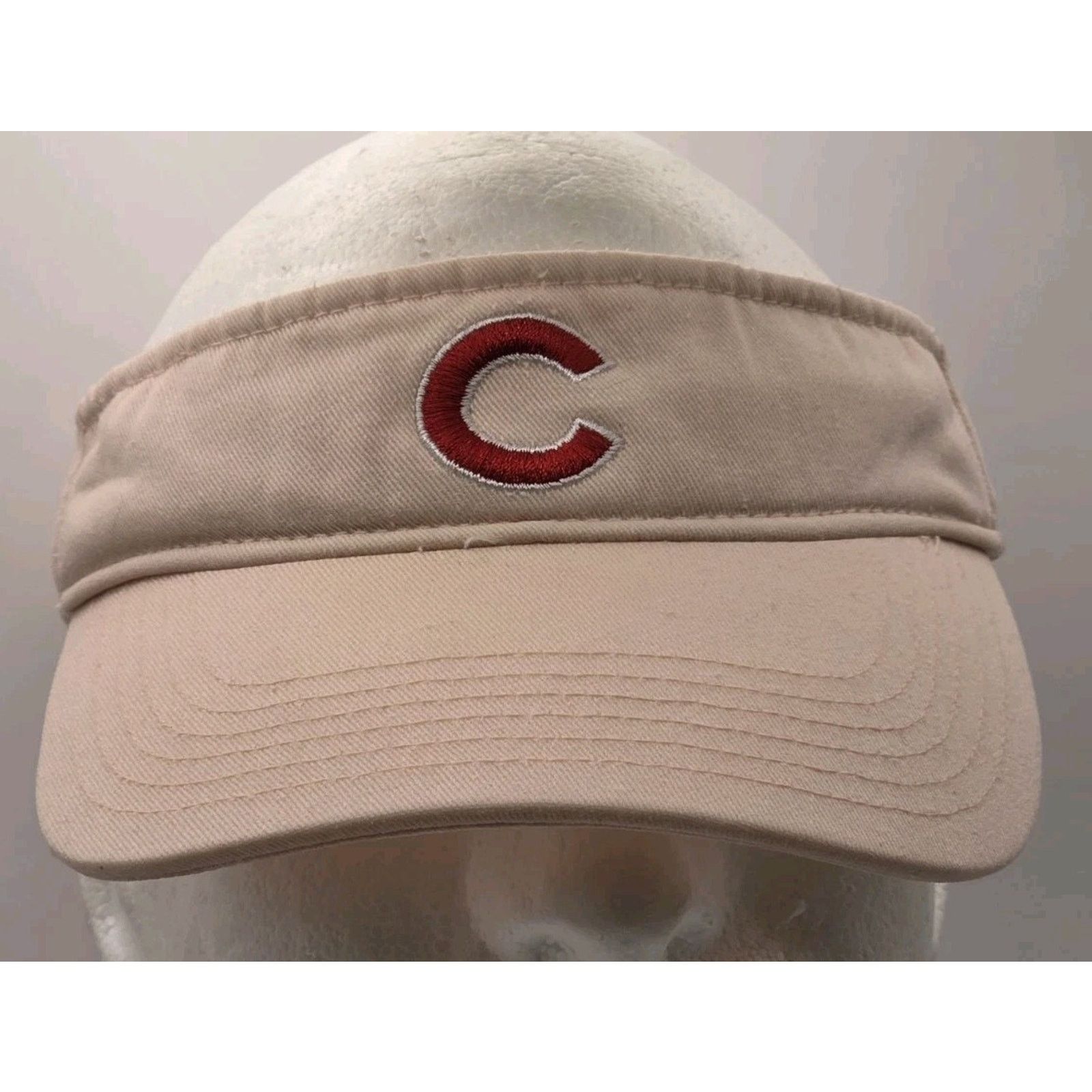 47 Brand Genuine Chicago Cubs Pink Visor 47 Brand MLB Red C Logo Size ONE SIZE - 1 Thumbnail