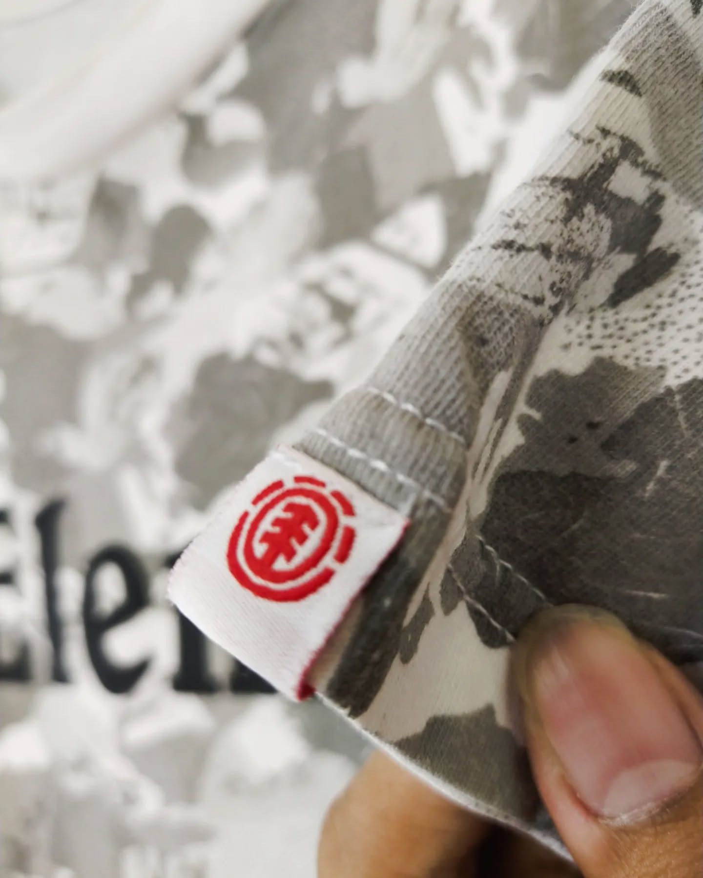 Element Element Spellout Pattern All Over Print Skate Tees Size US L / EU 52-54 / 3 - 3 Thumbnail