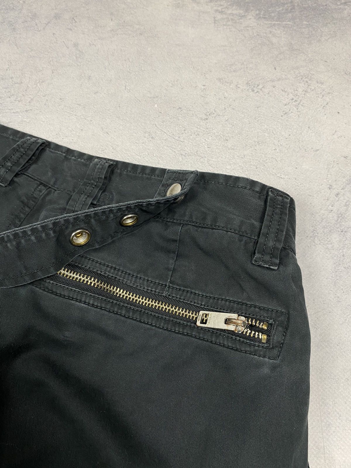 Diesel Diesel Gothic Punk Streetwear Loose Fit Avant-Garde Pants Size US 30 / EU 46 - 18 Thumbnail