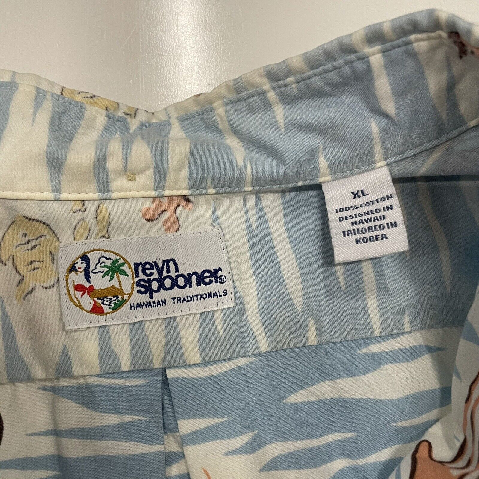 Reyn Spooner VTG Reyn Spooner Men’s Free Dive Spear Fishing Reef Shirt XL Size US XL / EU 56 / 4 - 5 Thumbnail