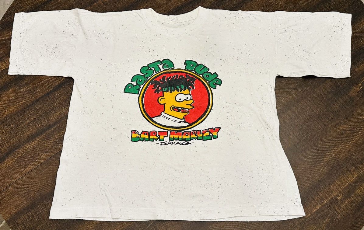 Other Vintage Bart Marley Rasta Dude Boxy T-shirt-Size XL Size US XL / EU 56 / 4 - 1 Thumbnail