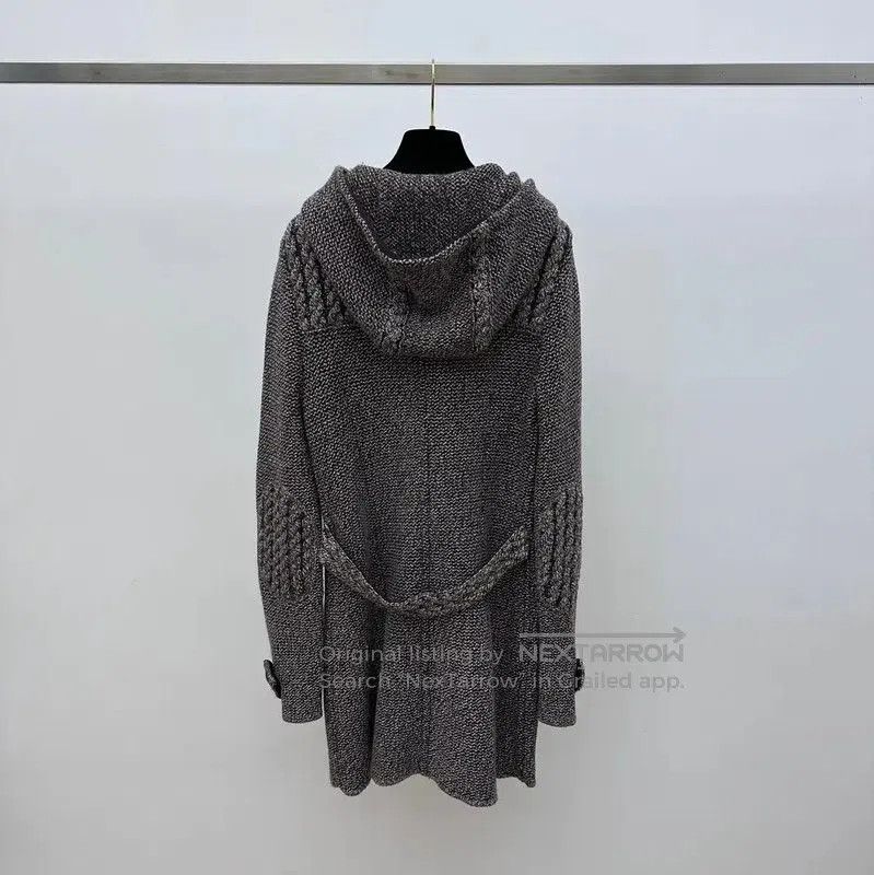 Dior Dior Gray Hooded Pullover Sweater . Size S / US 4 / IT 40 - 2 Thumbnail