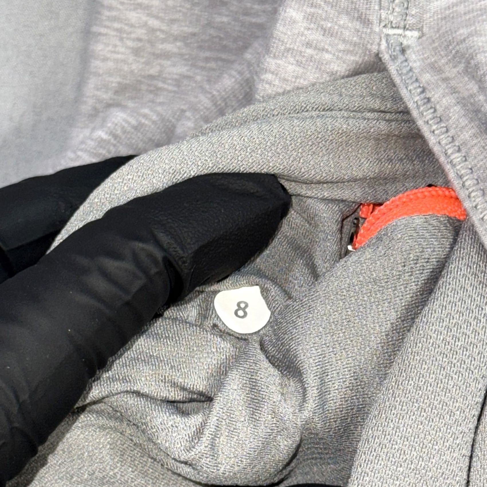 Lululemon Lululemon Jacket Womens 8 Gray 1/2 Zip Thumbholes Reflective Running Athletic Shirt Size M / US 6-8 / IT 42-44 - 5 Thumbnail