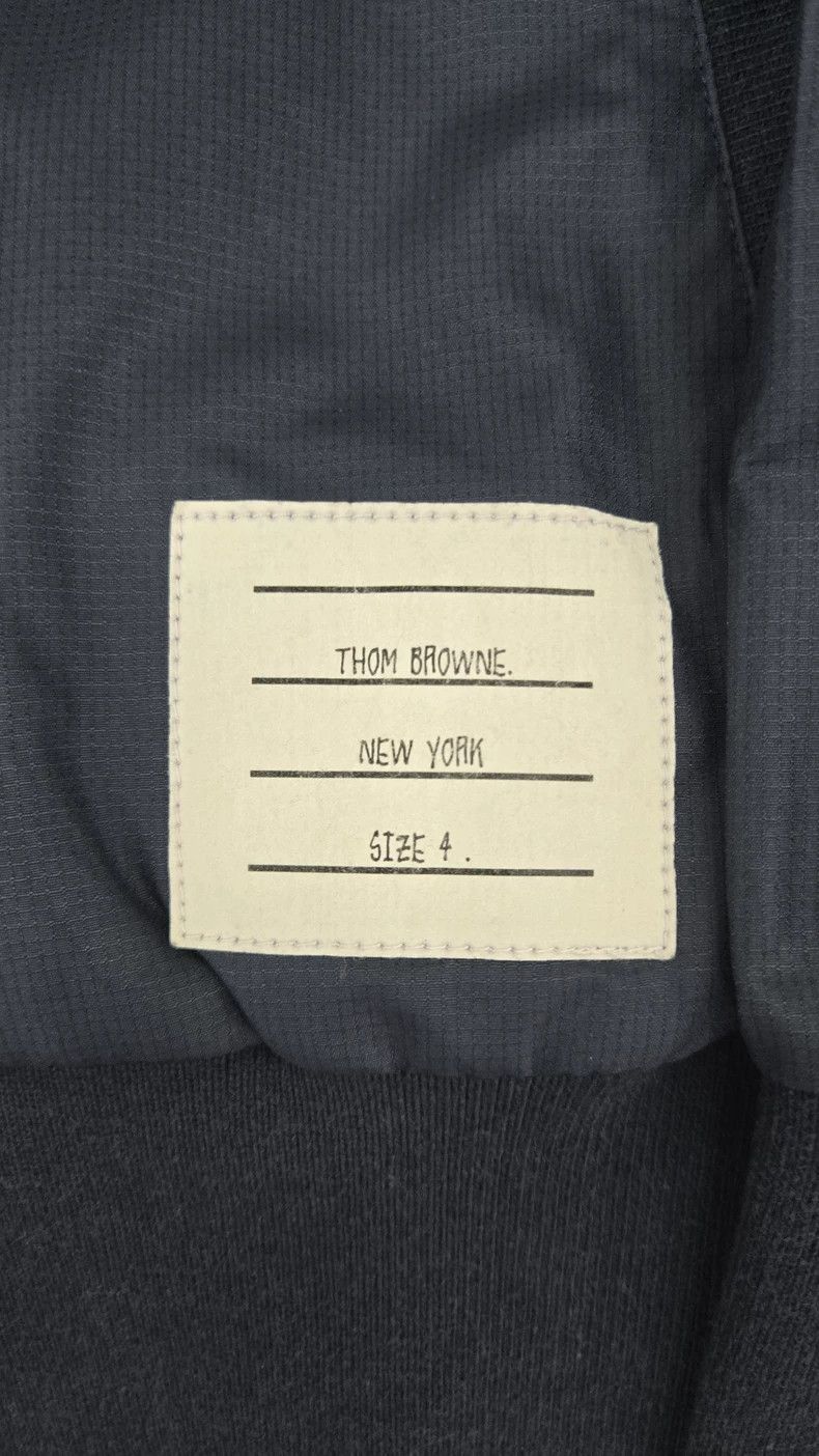 Thom Browne Thom Browne size4 Zippered hooded long sleeve jacket Size US XL / EU 56 / 4 - 3 Thumbnail