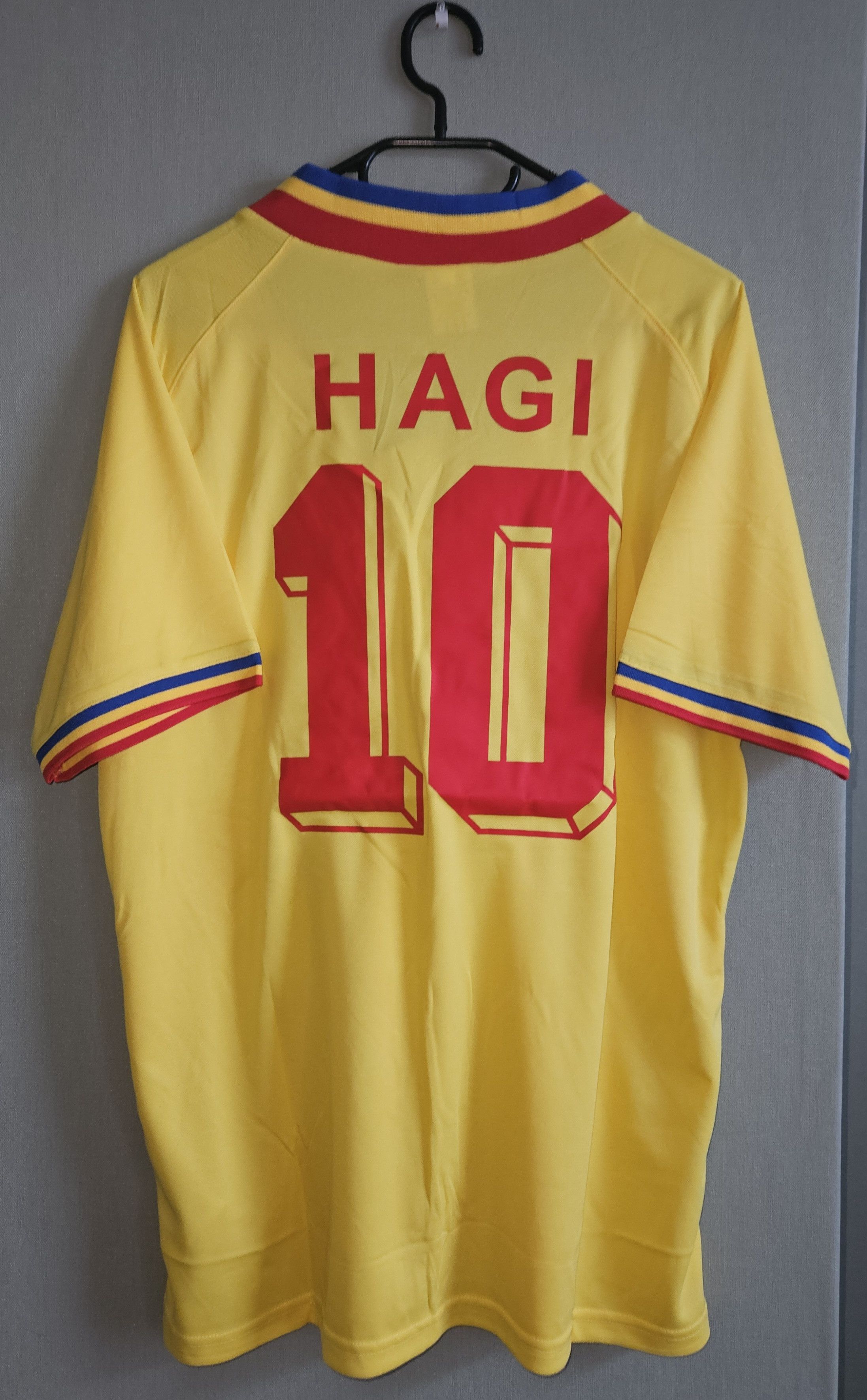 Other Gheorghe Hagi Rumänien 1994 Fußball Trikot Jersey Vintage Size US L / EU 52-54 / 3 - 1 Thumbnail