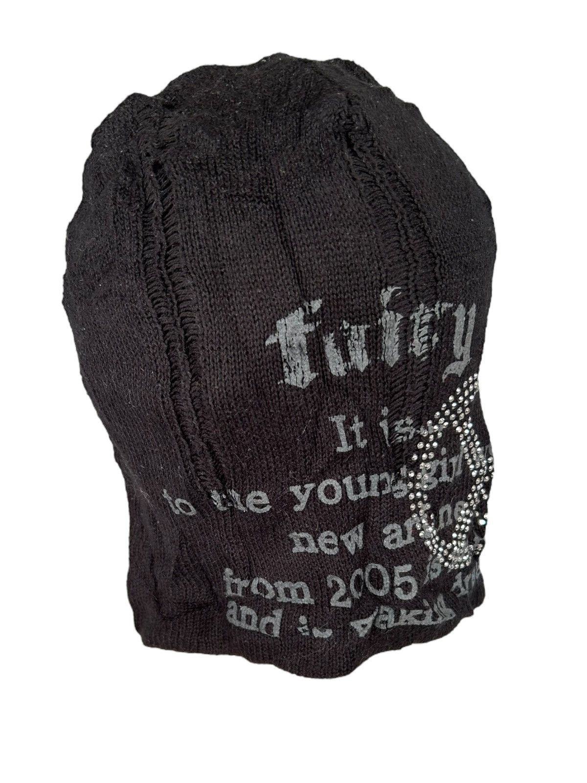 Japanese Brand × Kapital × Vintage Peace Distressed Punk Bondage Beanie Hats Size ONE SIZE - 4 Thumbnail