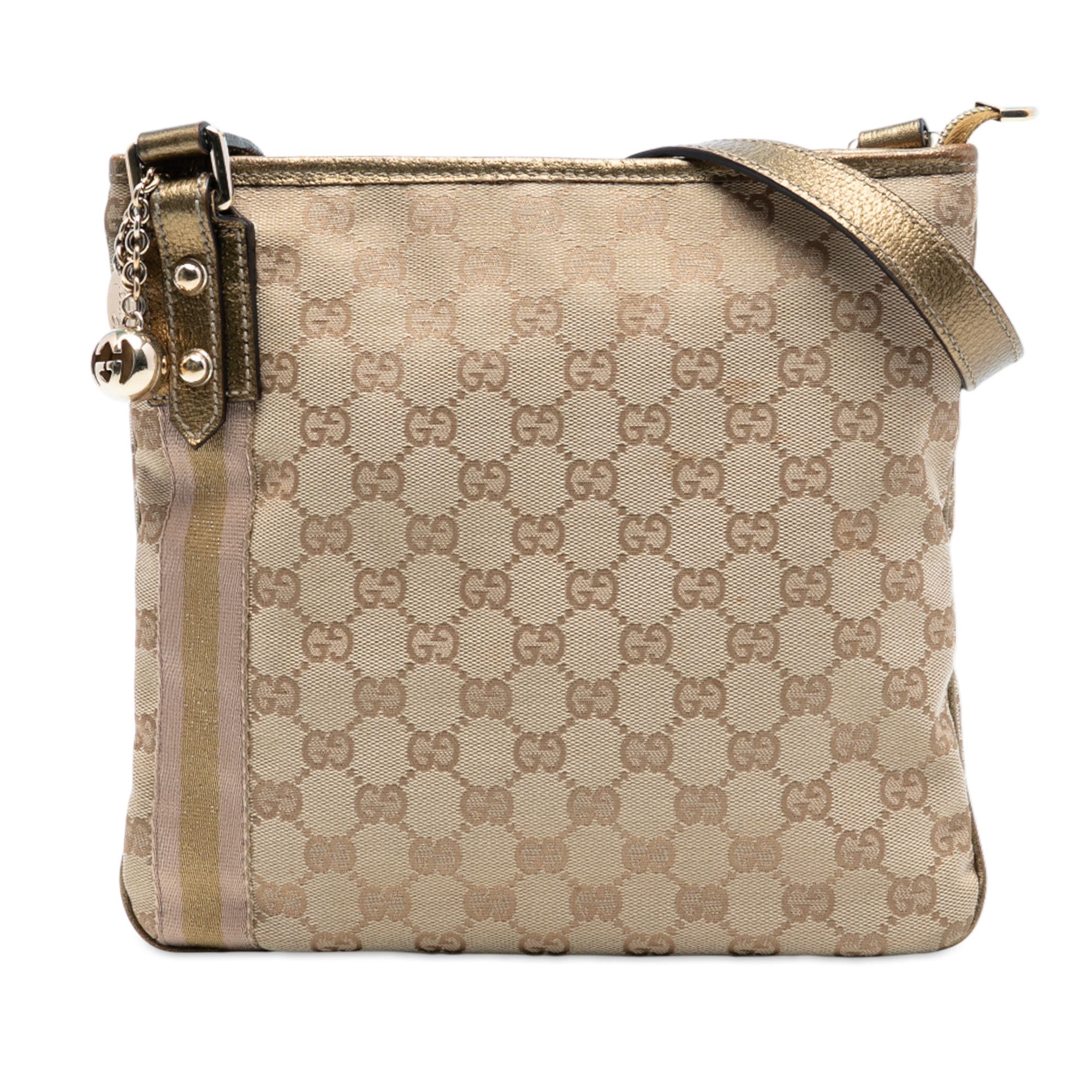 Gucci Gucci GG Canvas Jolicoeur Crossbody Size ONE SIZE - 1 Thumbnail