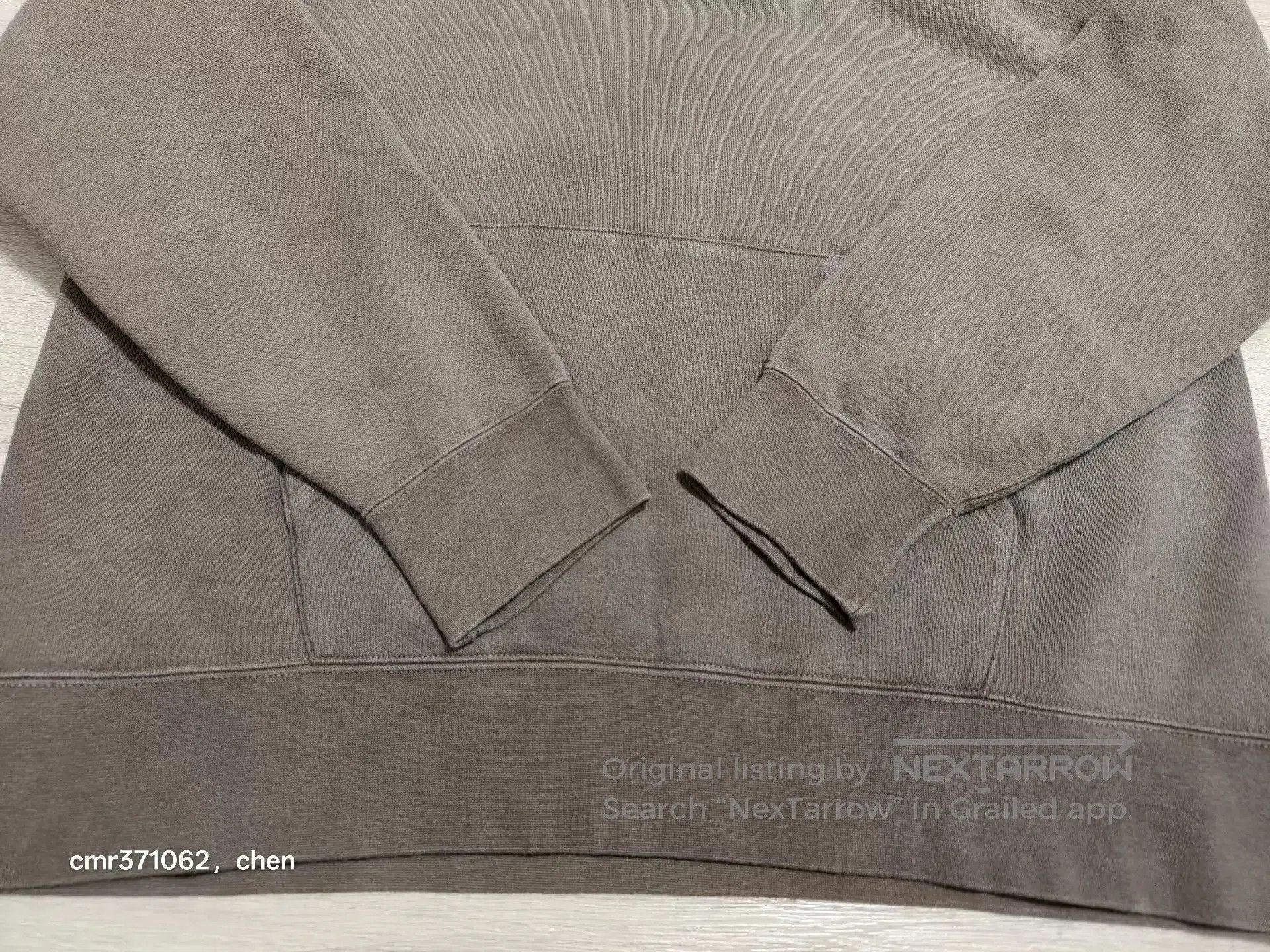Visvim Brown Hoodie with Front Pocket . Size US M / EU 48-50 / 2 - 6 Thumbnail