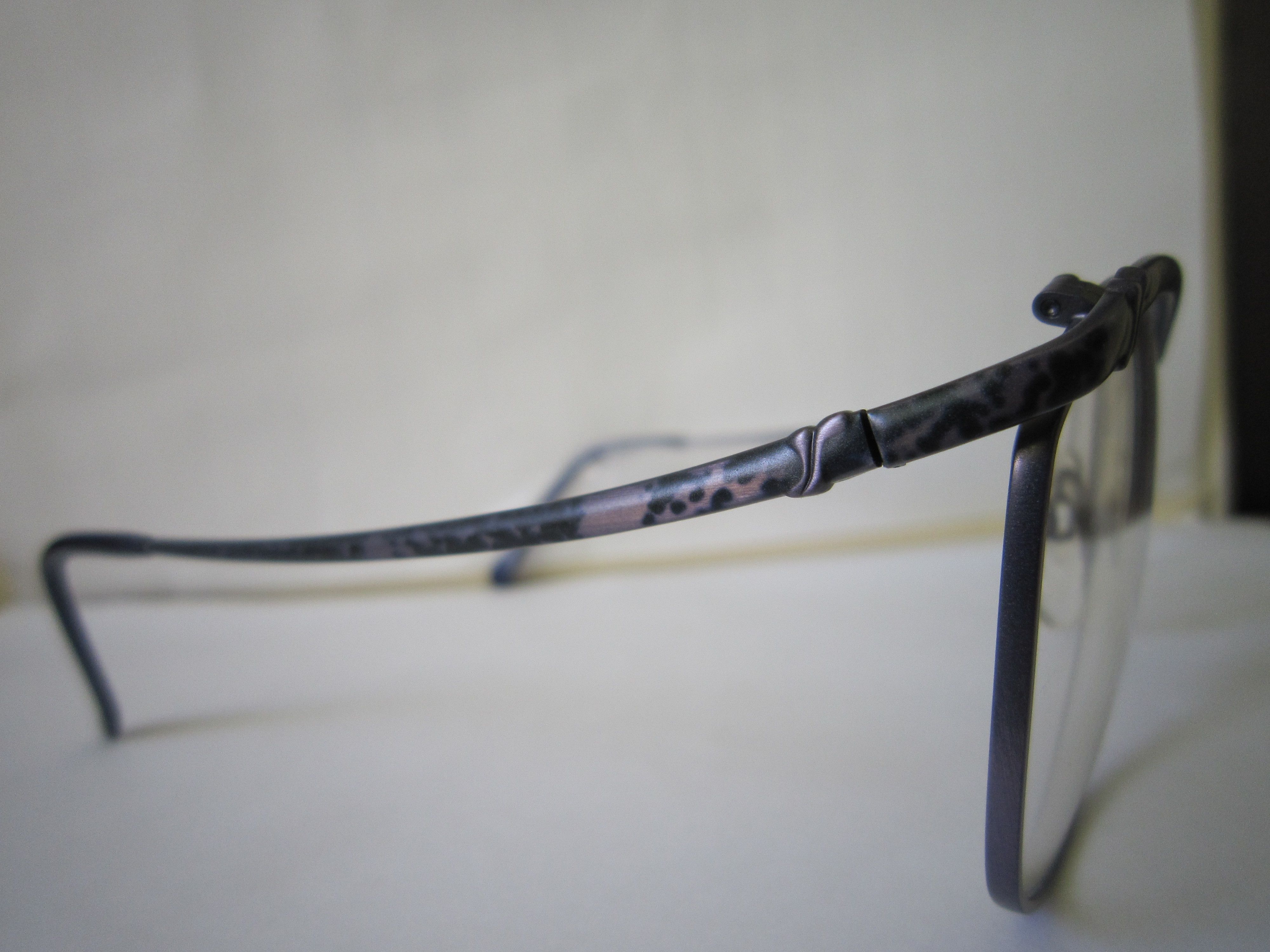 Vintage Vintage 80s TURA Purple Woman Eyeglasses Frame Japan Size ONE SIZE - 4 Thumbnail