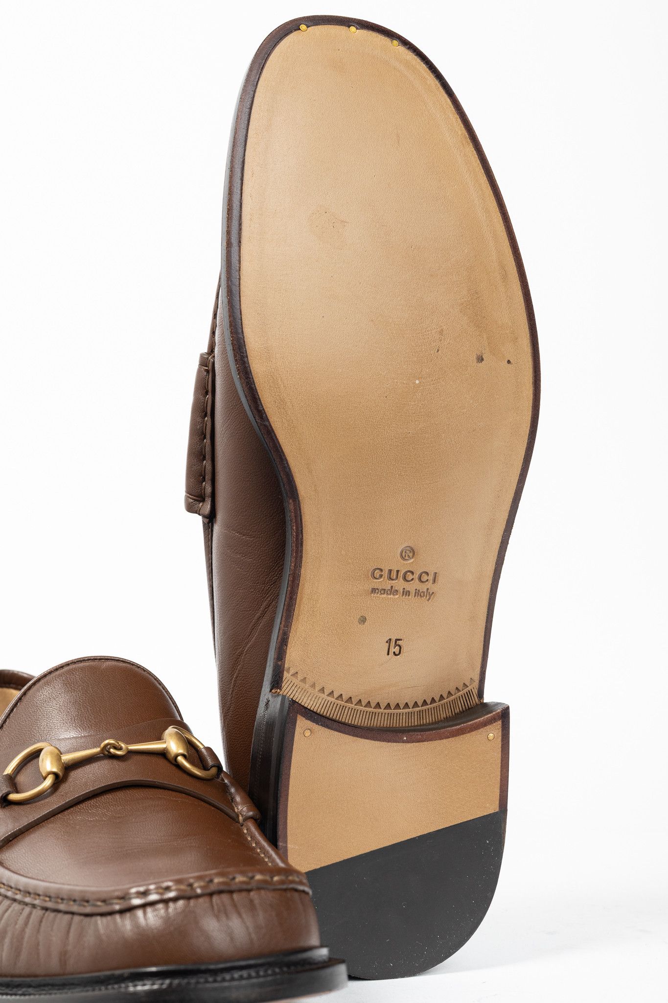Gucci Gucci Wislet Brown Sugar Mandala Goat Horsebit Loafers Size US 15 / EU 48 - 5 Thumbnail