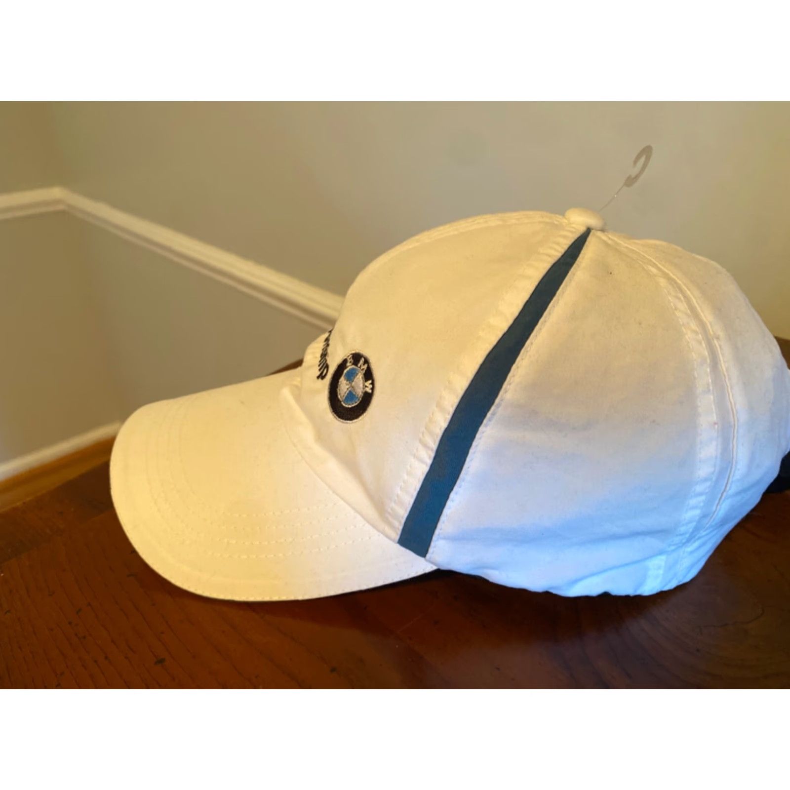 BMW HaT BMW Championship White Baseball Cap Ladies Adjustable Hat EUC Embroidered Logo Cotton Canvas Lightweight Summer Spring Fall Winter Size ONE SIZE - 2 Thumbnail