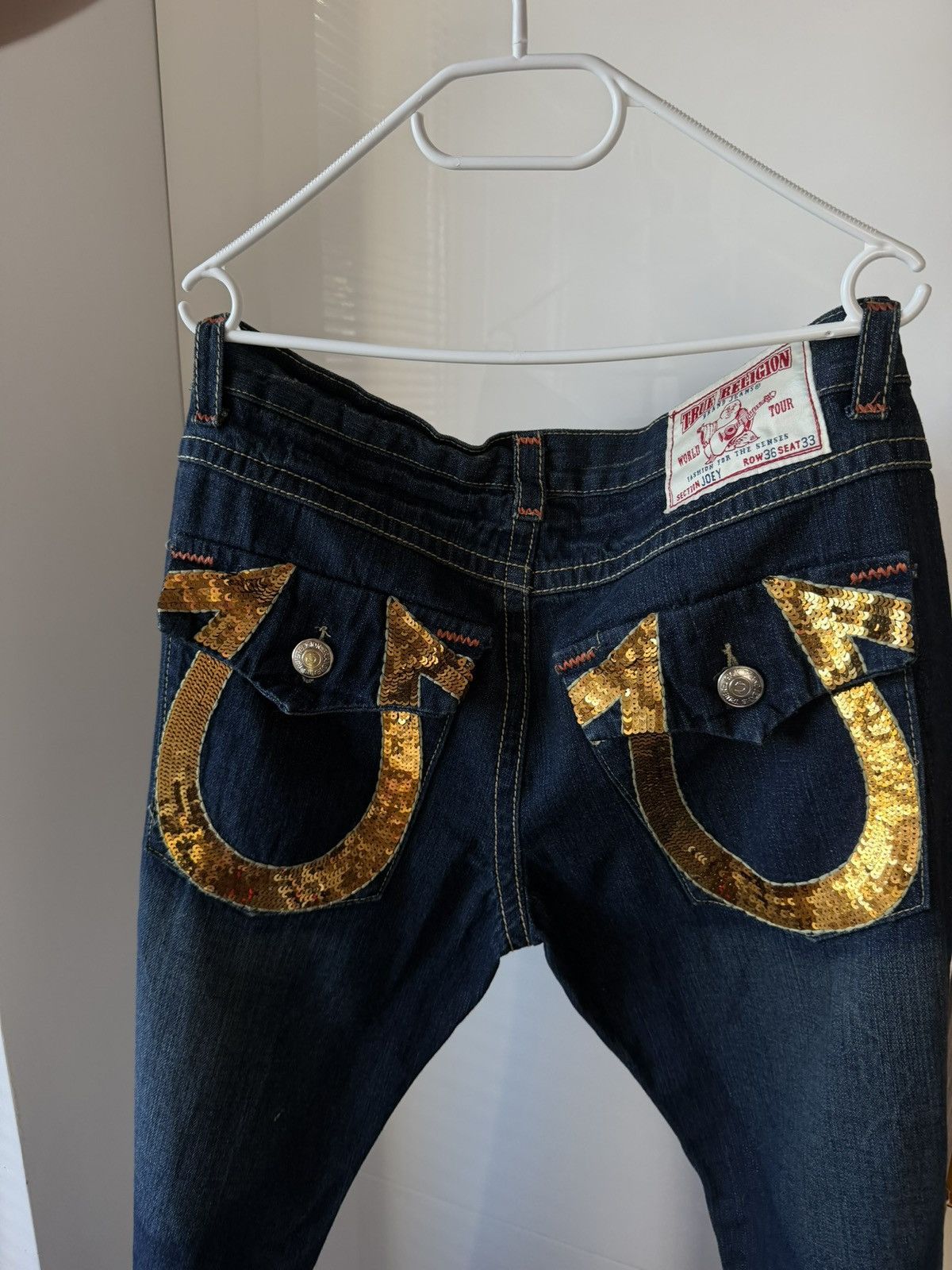 True Religion True Religion Rocco Relaxed Joey Bobby Y2k Jeans Size US 36 / EU 52 - 7 Thumbnail