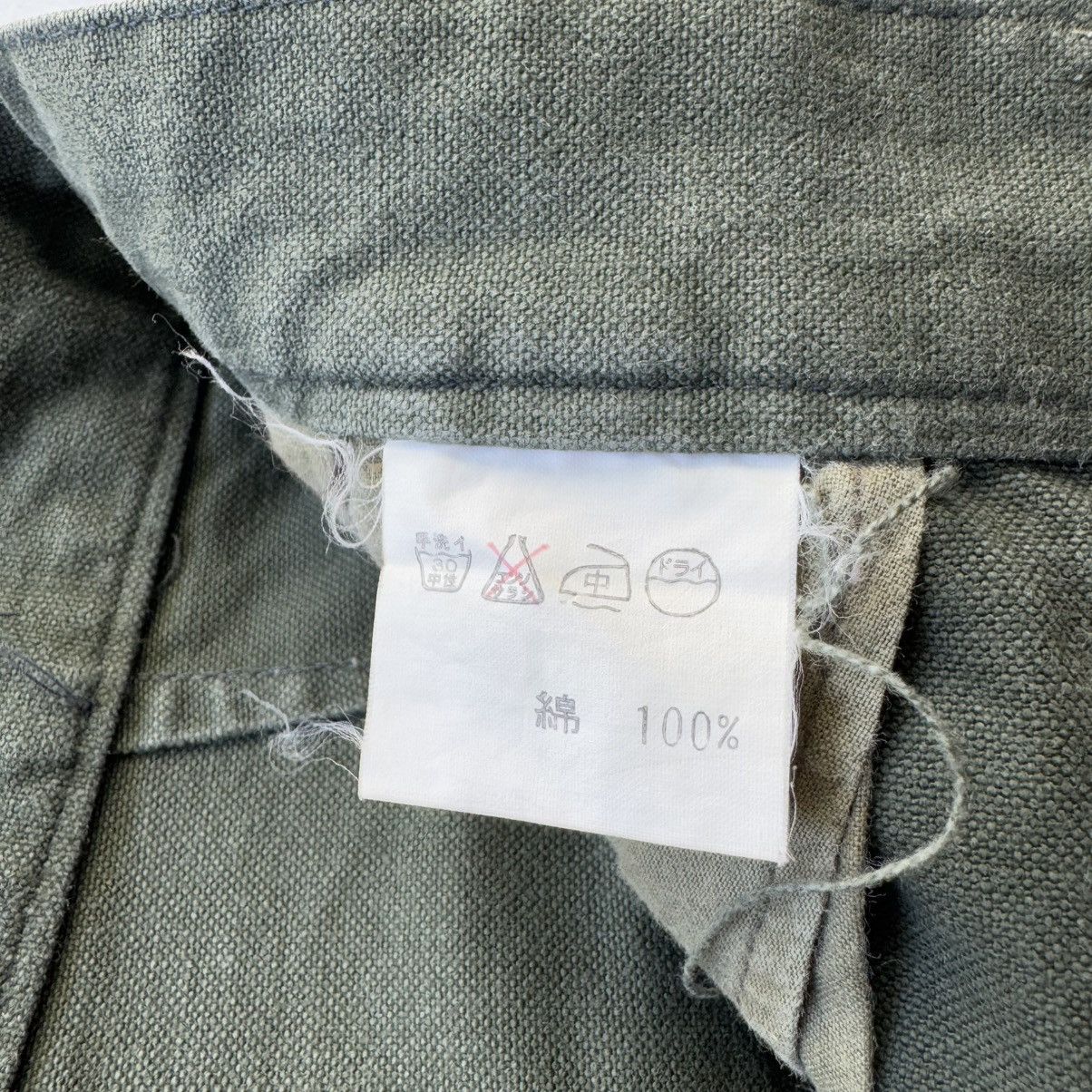 Issey Miyake Vintage 80s Issey Miyake White Stitching Military Trouser Size US 28 / EU 44 - 7 Thumbnail