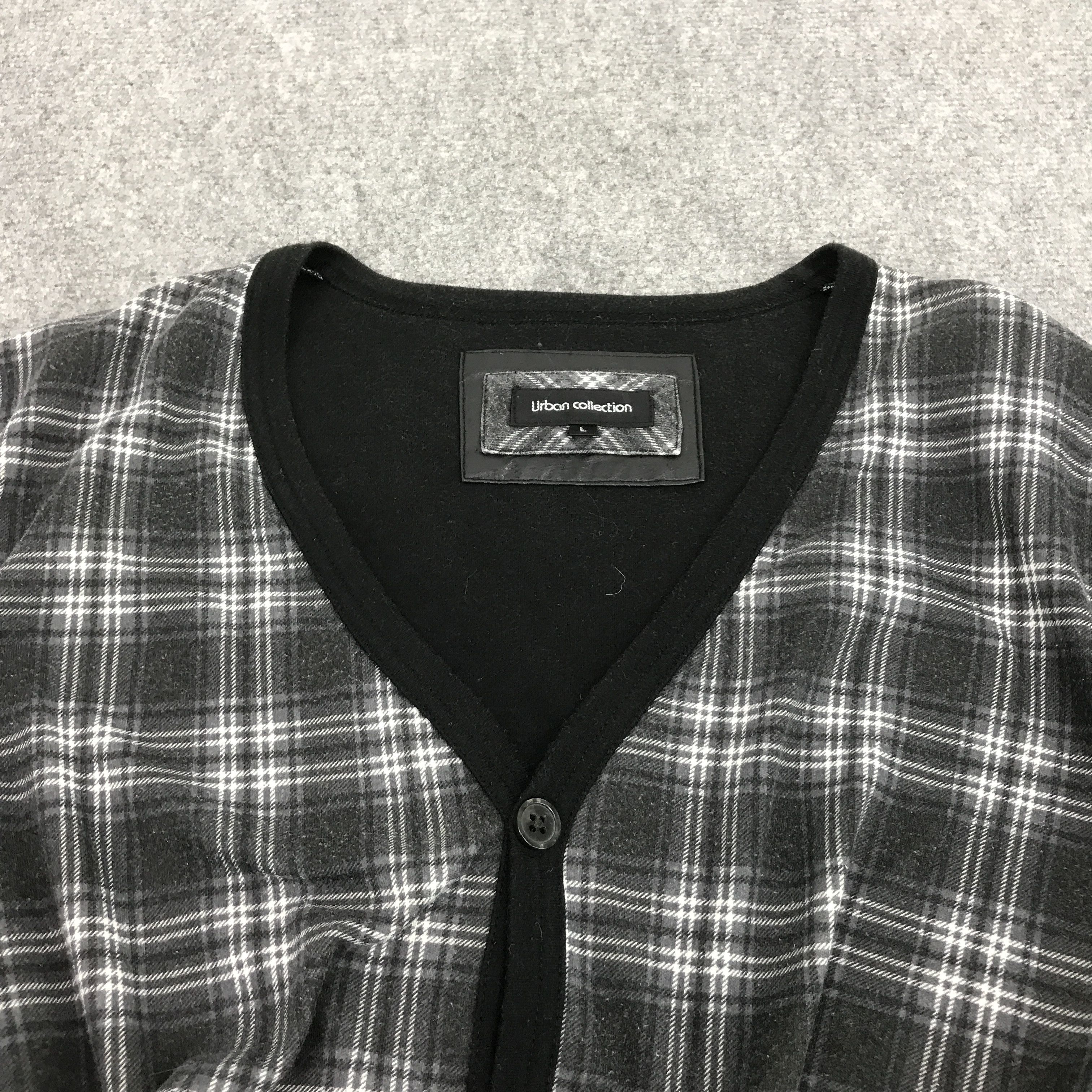 Japanese Brand × Vintage JAPAN STYLE URBAN COLLECTION CARDIGAN BUTTON JACKET Size US L / EU 52-54 / 3 - 7 Thumbnail