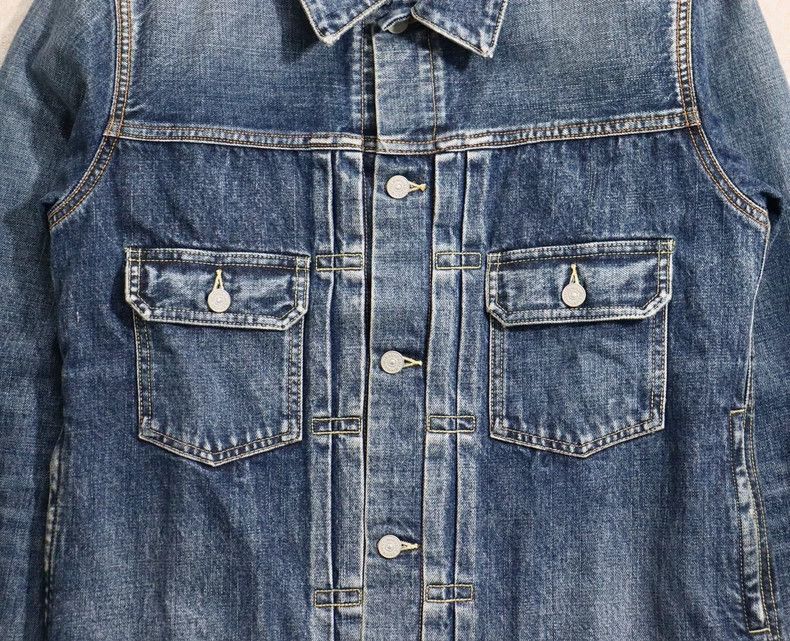 Visvim Visvim 21ss 101 Jkt Dmgd-1001 Washed denim jacket-2506 Size US XL / EU 56 / 4 - 5 Thumbnail
