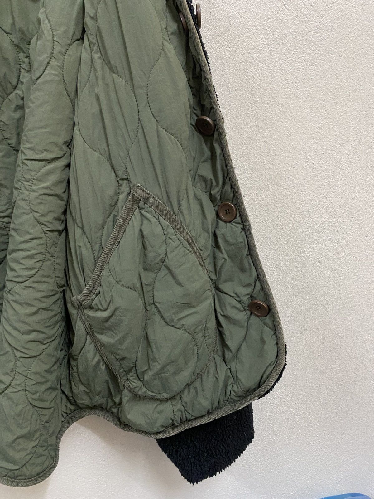Vintage Vtg Mark Gonzales Sherpa Black Jacket - Revisible Size US L / EU 52-54 / 3 - 8 Thumbnail