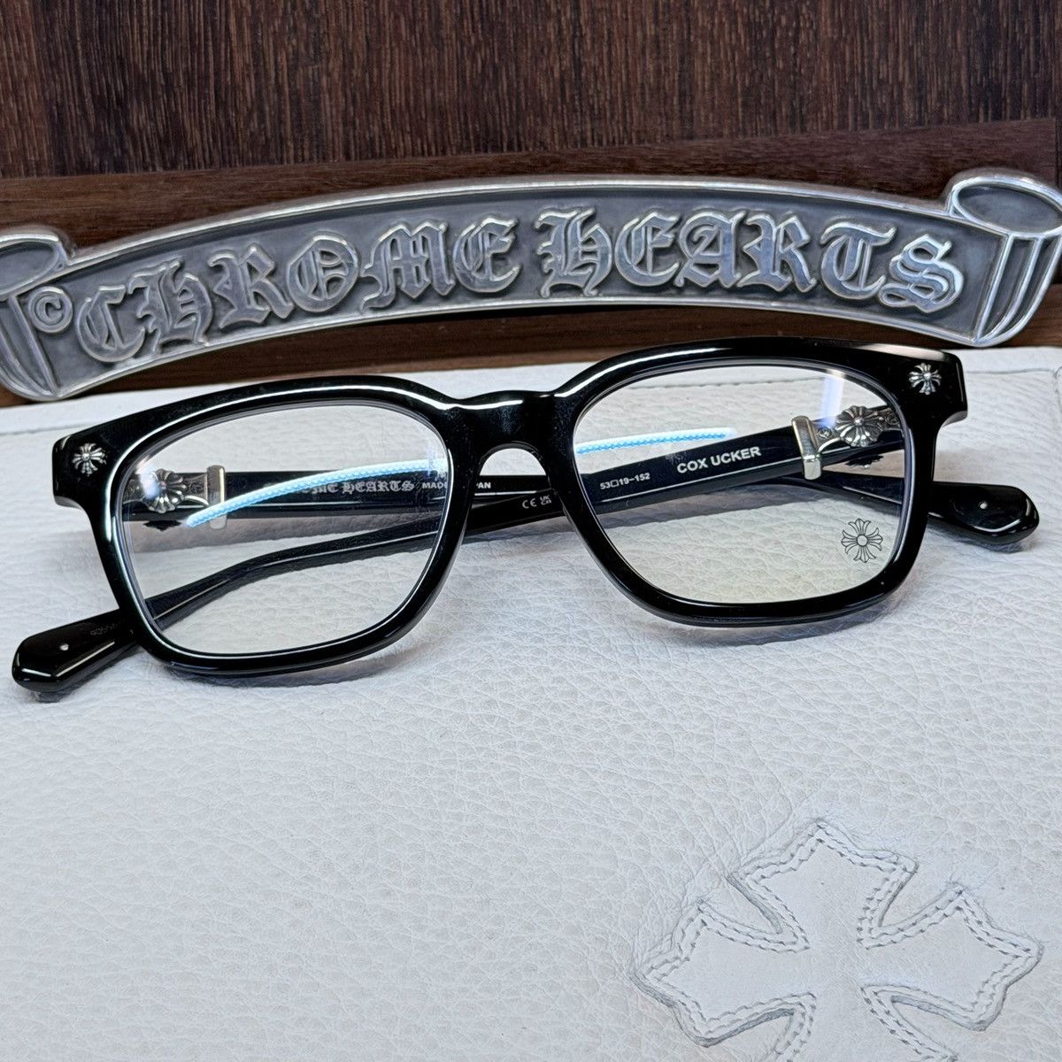 Chrome Hearts Chrome Hearts COX UCKER Glasses Size ONE SIZE - 1 Thumbnail
