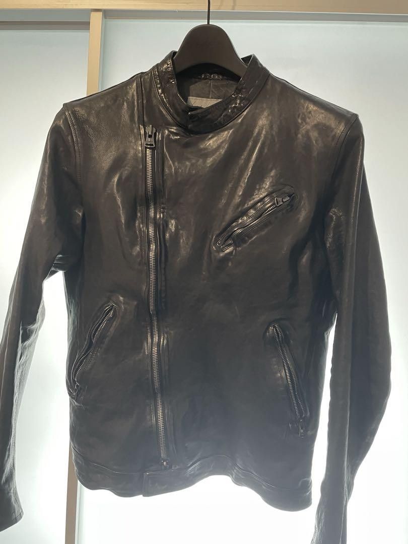 Yohji Yamamoto POUR HOMME BACKLASH 25ss riders jacket HP-Y97-703 Size US L / EU 52-54 / 3 - 2 Thumbnail