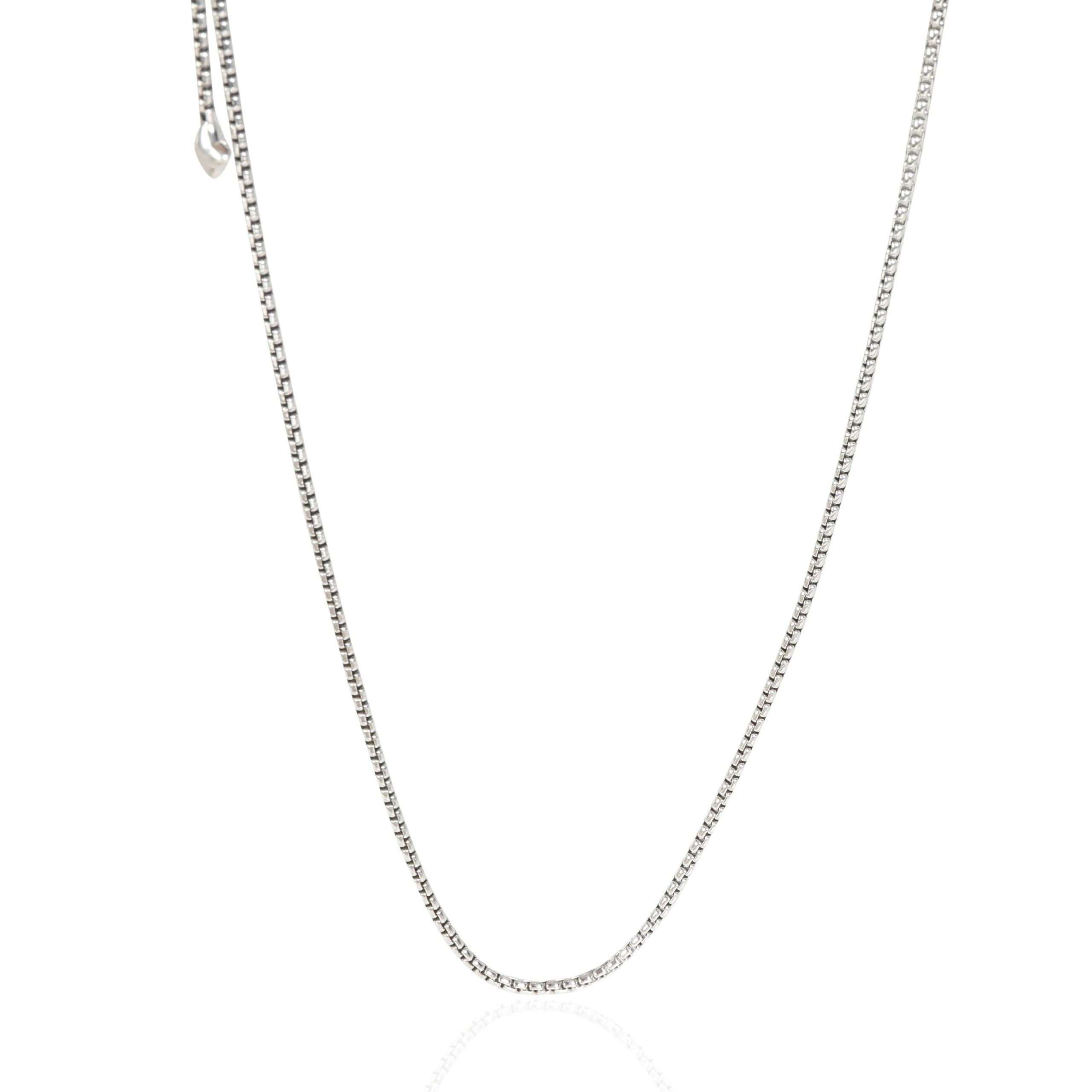 David Yurman Box Chain in Sterling Silver
