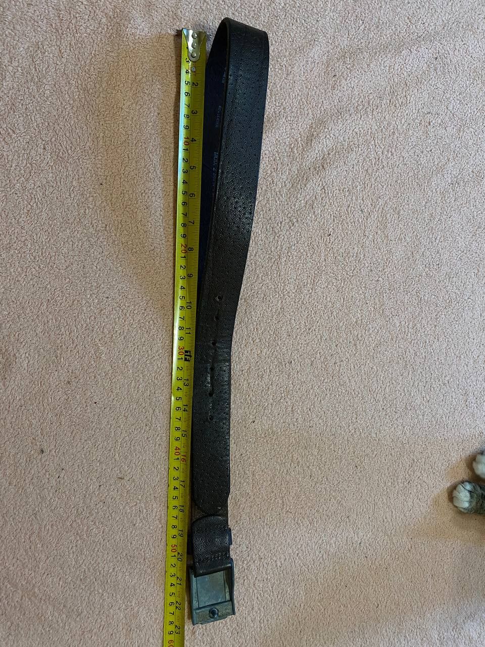 Diesel Belt black Vintage logo Diesel one size Streetwear Y2K Size ONE SIZE - 14 Thumbnail