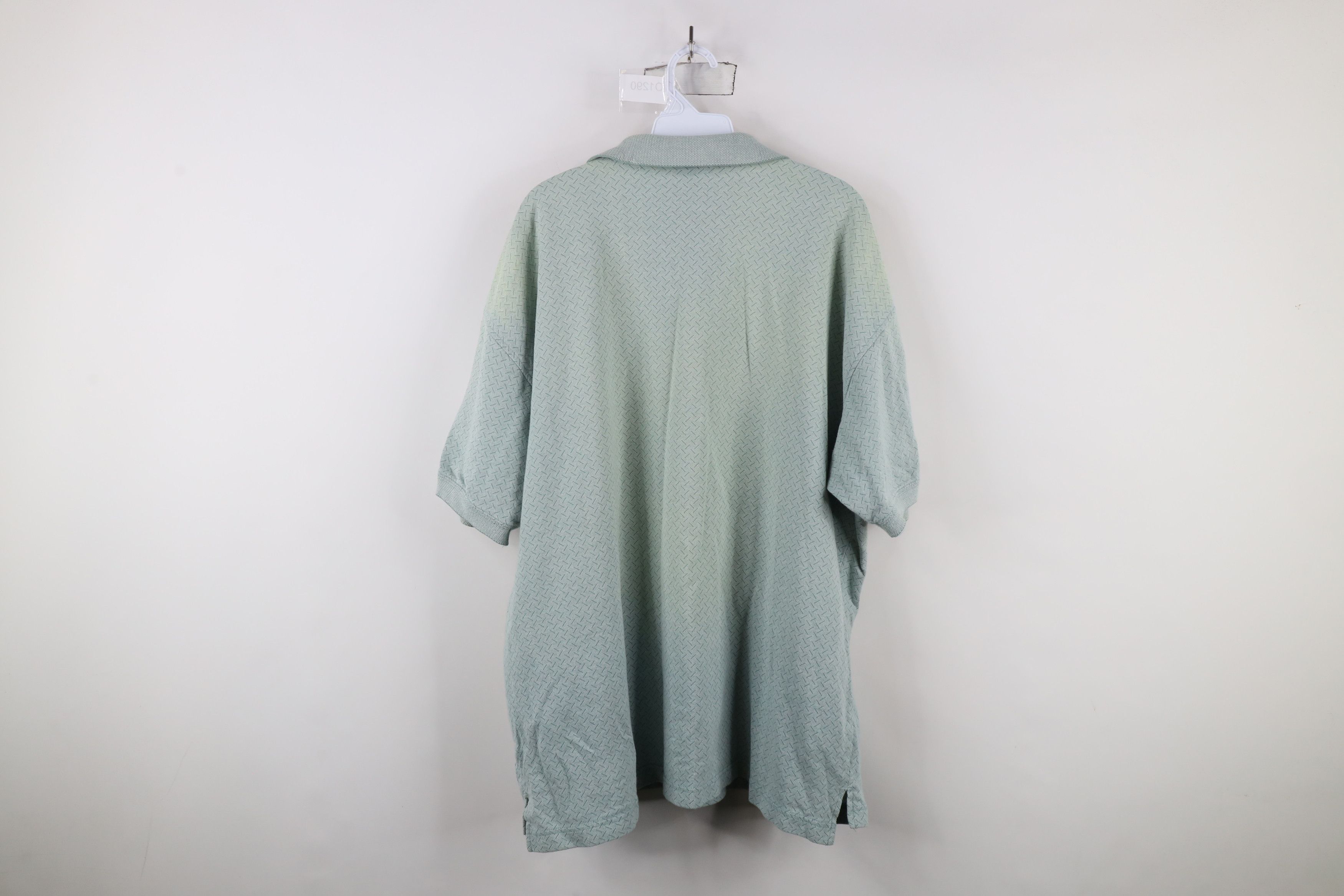Vintage Vintage 90s Looney Tunes Knit Daffy Duck Golf Polo Shirt Size US XXL / EU 58 / 5 - 14 Thumbnail