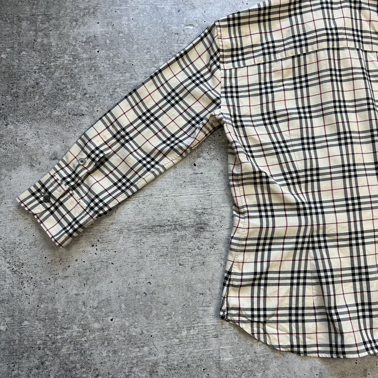 Burberry Burberry London Nova Check Button 3/4 Sleeve Shirt Size S / US 4 / IT 40 - 14 Thumbnail