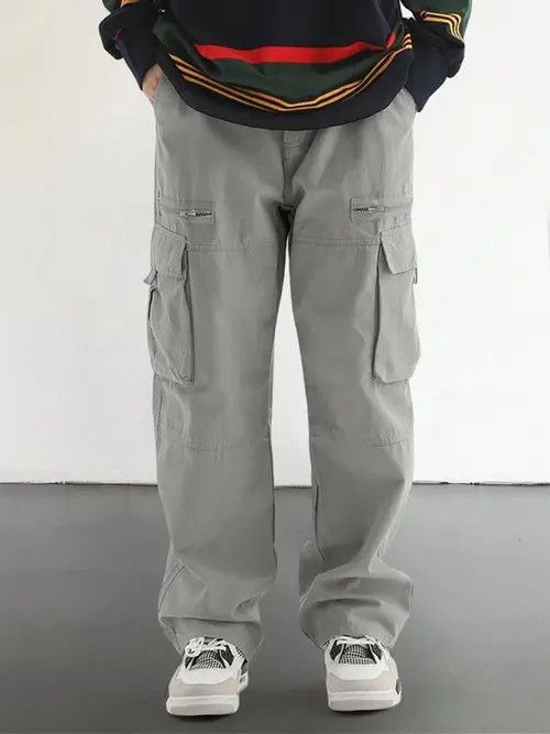 Japanese Brand Parachute Multi-Pocket Sweatpants Gorpcore Cargo Size US 30 / EU 46 - 4 Thumbnail