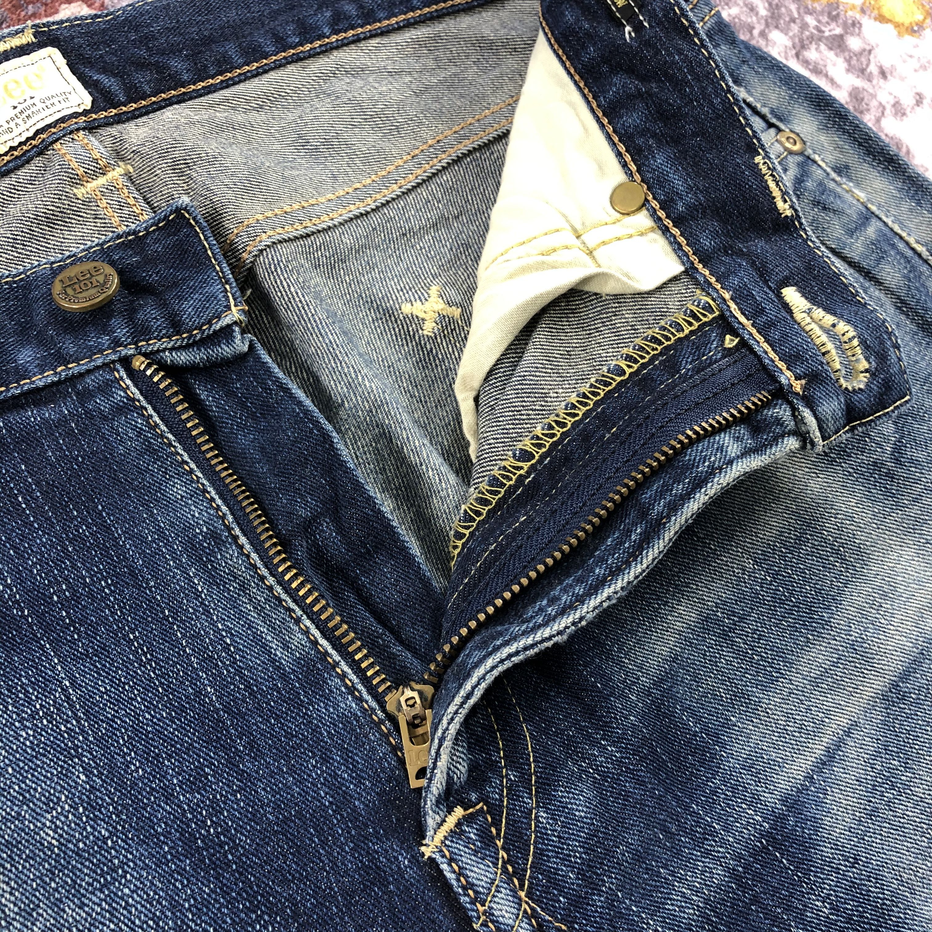Lee × Vintage Vintage Blue Wash Lee Jeans-JM2291 Size US 34 / EU 50 - 10 Thumbnail