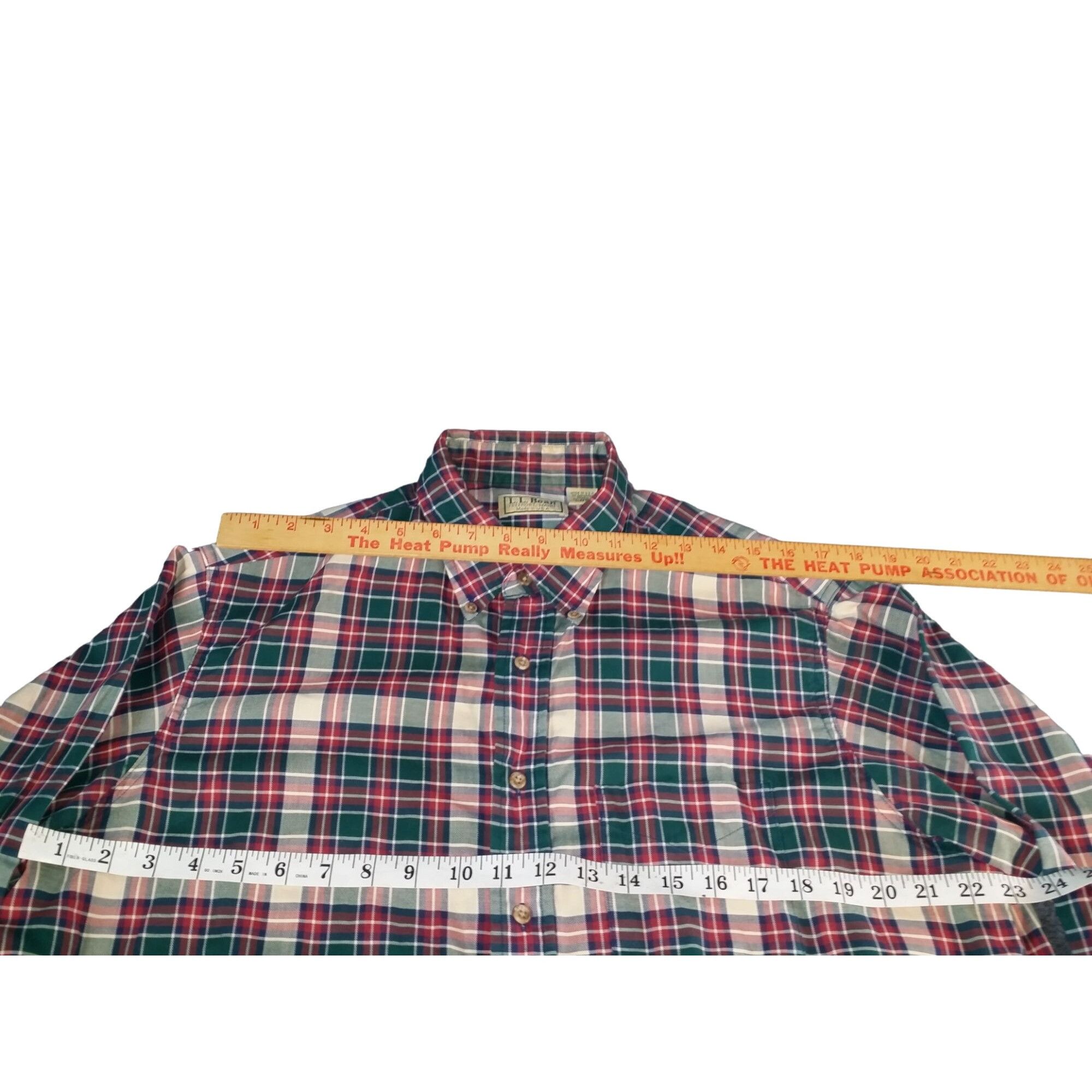 L.L. Bean Vintage L.L. Bean Freeport Maine Plaid Shirt Men's Size Larg Size US L / EU 52-54 / 3 - 4 Thumbnail