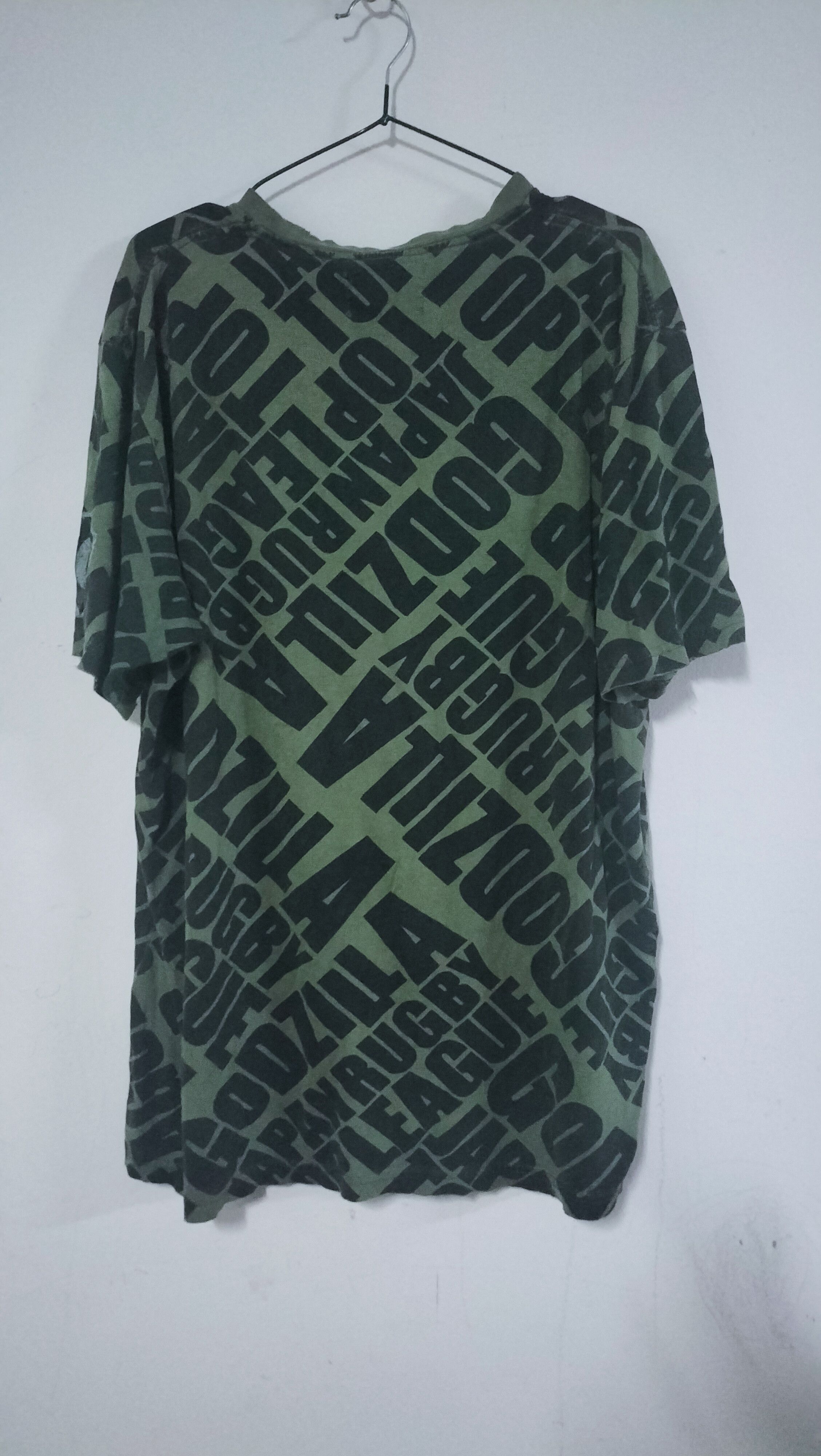 Japanese Brand The Leagde X Godzilla Japanese Streetwear Size US XXL / EU 58 / 5 - 6 Thumbnail
