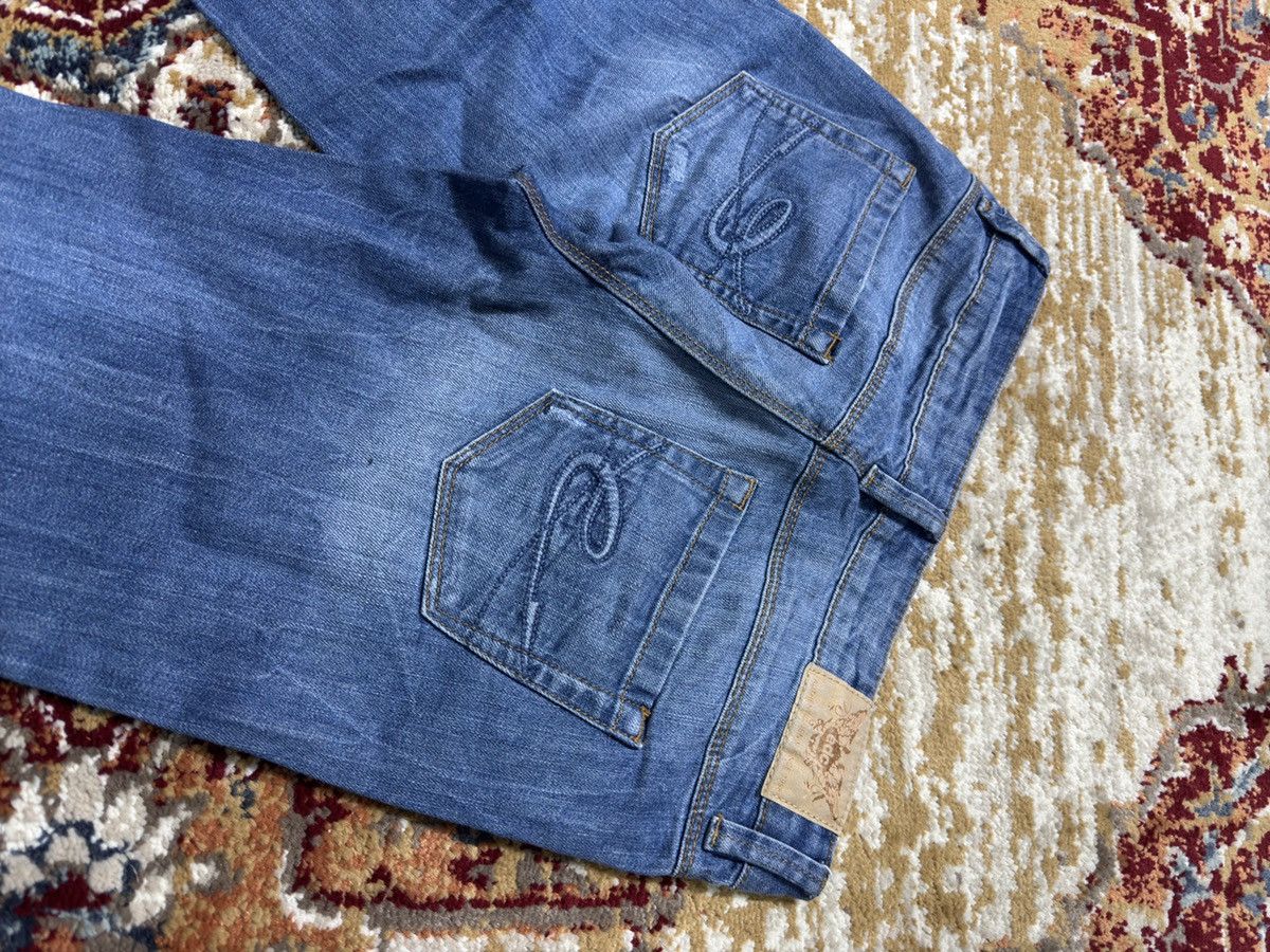 Hysteric Glamour ᶠᵃⁿᶜʸᵍᵘʸ Y2K Flared Baggy Washed Bootcut Denim Jeans Vintage Size US 28 / EU 44 - 5 Thumbnail