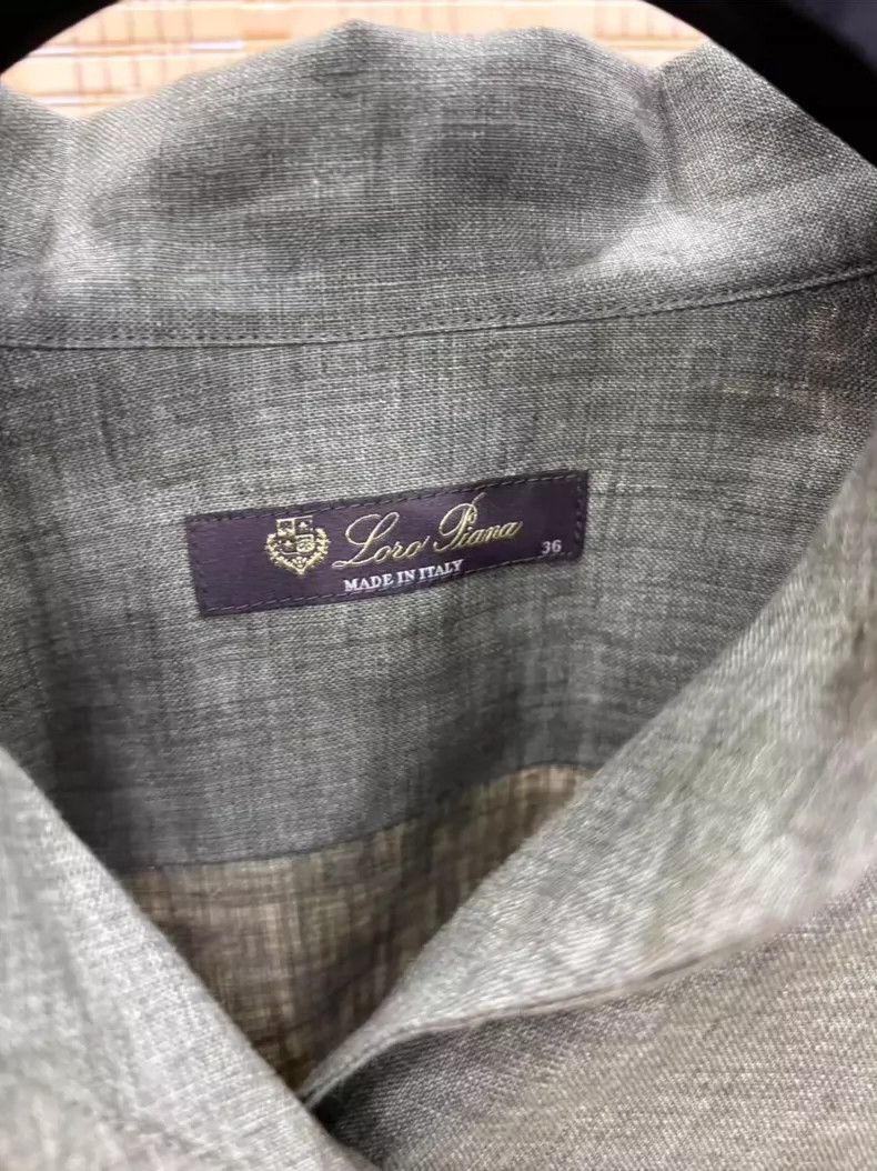 Loro Piana LORO PIANA Flax shirt Size XXS / US 00 / IT 34 - 2 Thumbnail