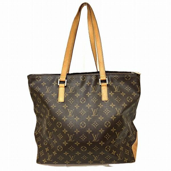 Louis Vuitton Louis Vuitton Louis Vuitton Monogram Cabas Mezzo Tote Bag M51151 Canvas Tote Bag M51151 in Good Condition Size ONE SIZE - 1 Thumbnail