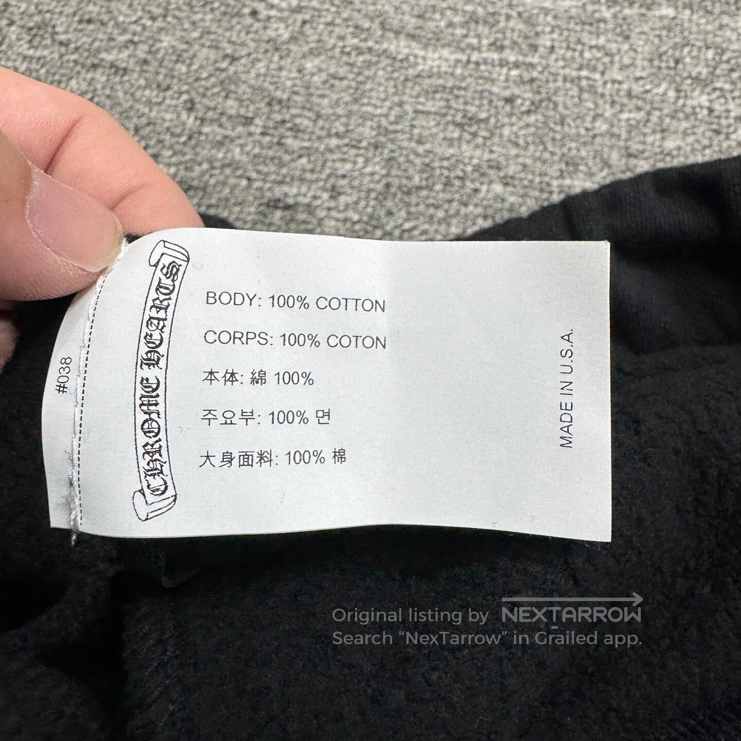Chrome Hearts CHROME HEARTS Embroidered Sanskrit cross pattern casual pa Size US 34 / EU 50 - 5 Thumbnail