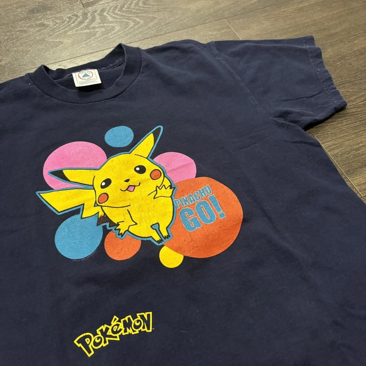 Pokemon Vintage Pokémon pikachu go t shirt 90s/00s youth L Size US S / EU 44-46 / 1 - 1 Thumbnail