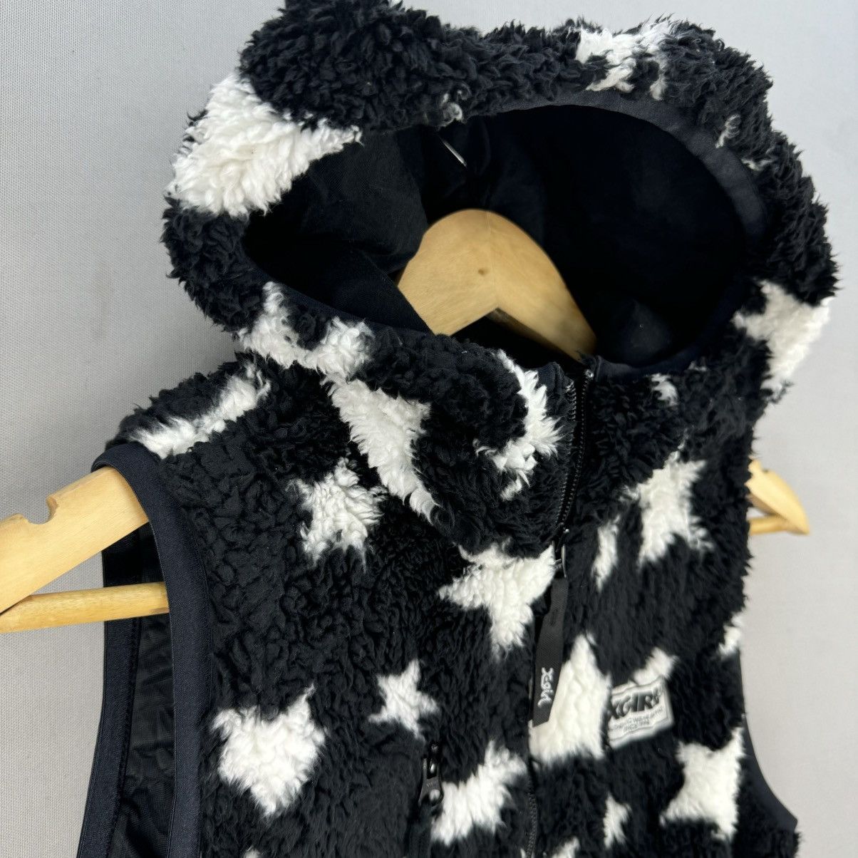 X-Girl Mountaineering x X-Girl Star Fleece Vest Size S / US 4 / IT 40 - 2 Thumbnail