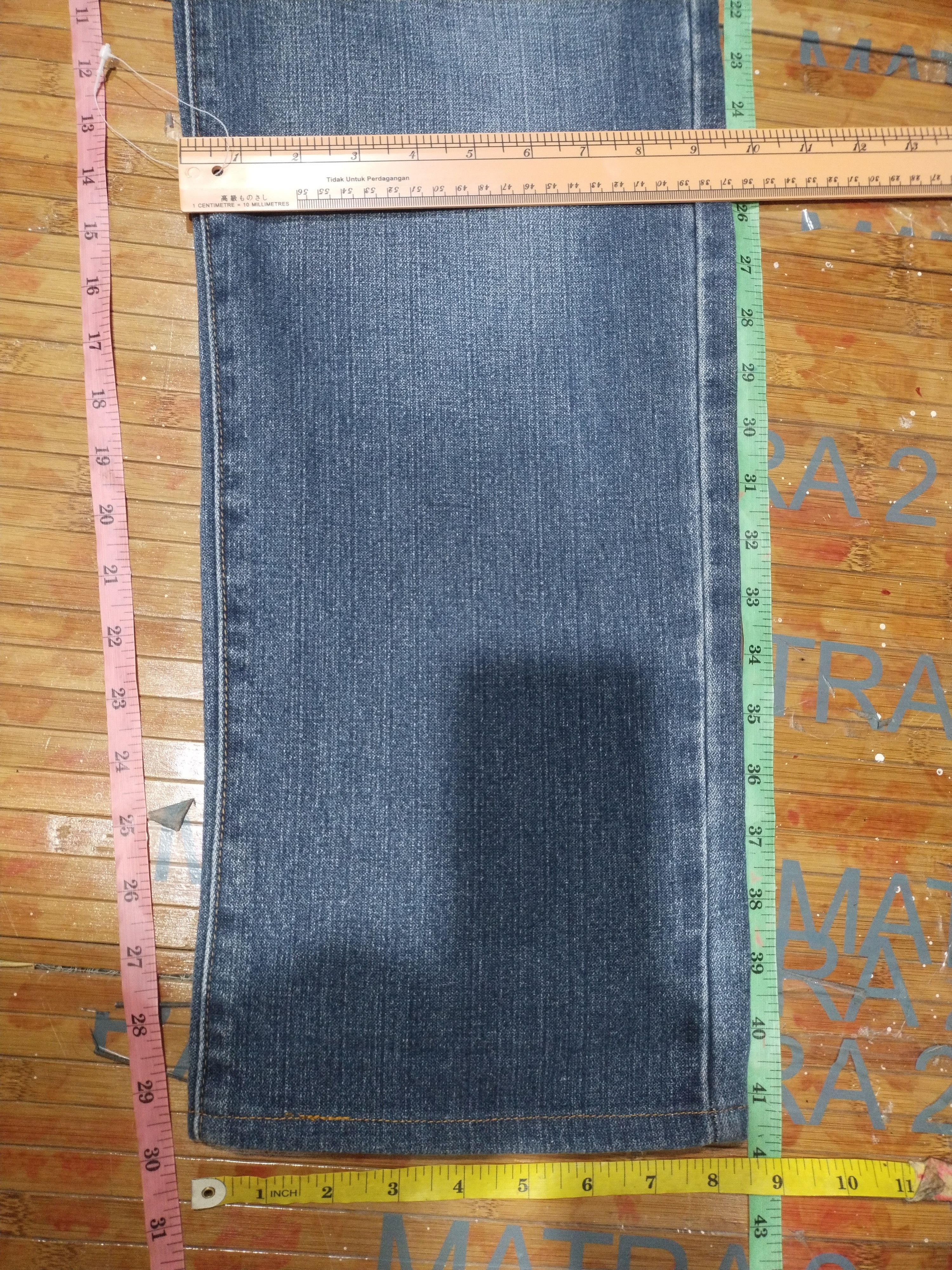 Vintage Jeans Navy Produce Sz 33" Size US 33 - 4 Thumbnail