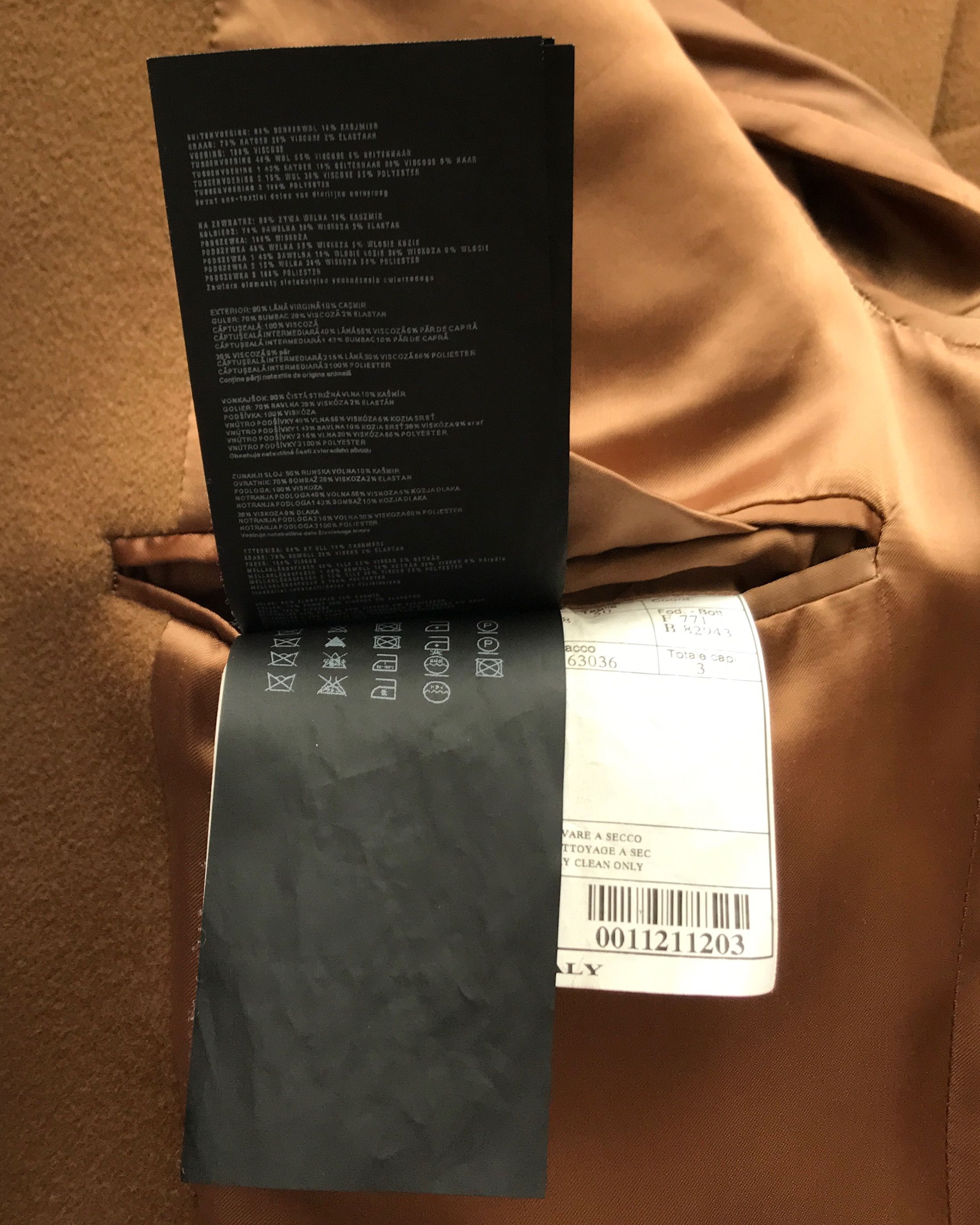 Prada PRADA MILANO SINGLE BREASTED WOOL COAT SIZE 50R ~ L Size US M / EU 48-50 / 2 - 10 Thumbnail