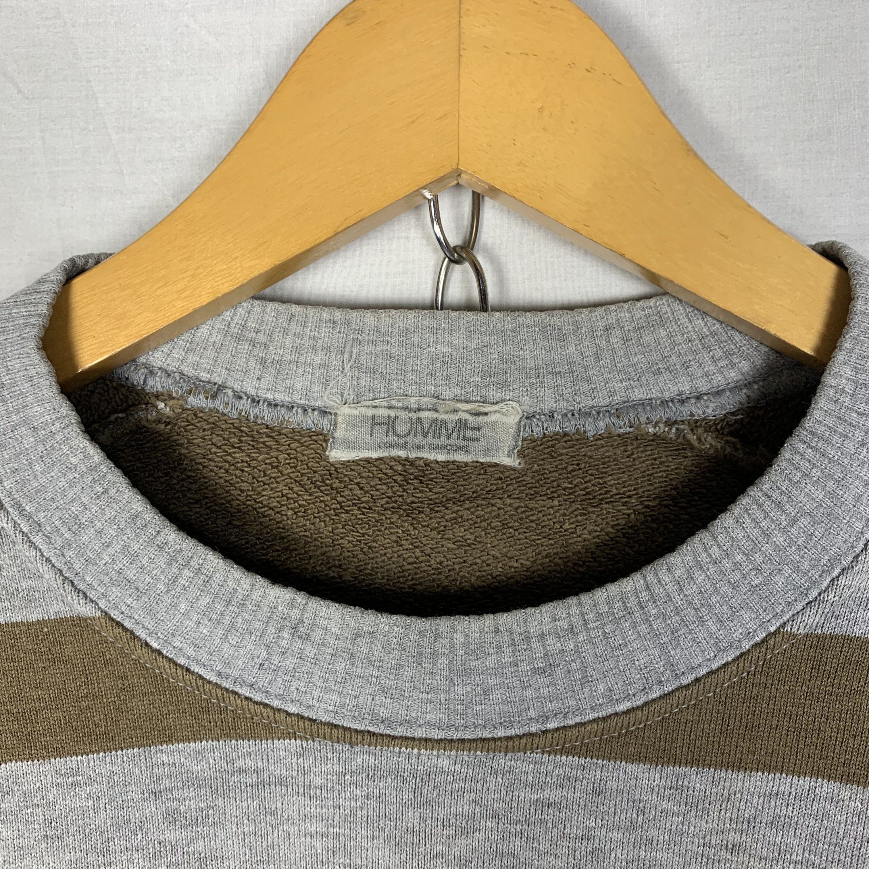 Comme des Garcons Vintage Comme des Garcons CDG Striped Prisoner Sweatshirt Size US S / EU 44-46 / 1 - 4 Thumbnail