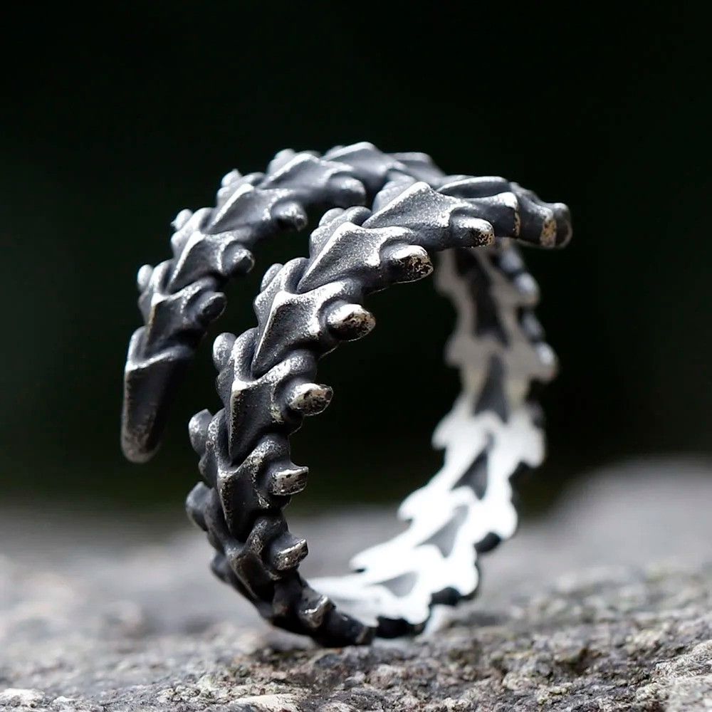 Jewelry 316L stainless steel ring Size ONE SIZE - 4 Thumbnail