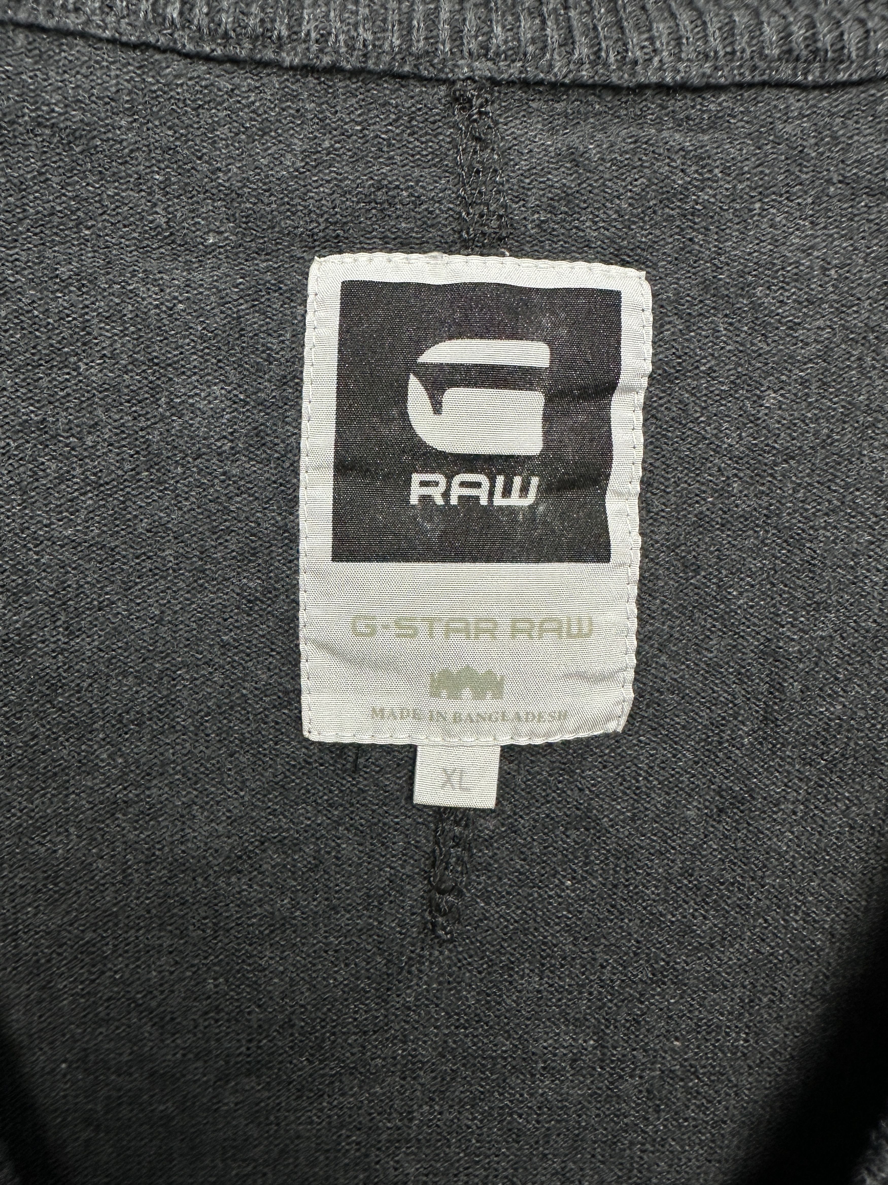 G-Star G Star Raw Vintage Mens Porter Cardigan Vest Knit Sweater Size US XL / EU 56 / 4 - 3 Thumbnail