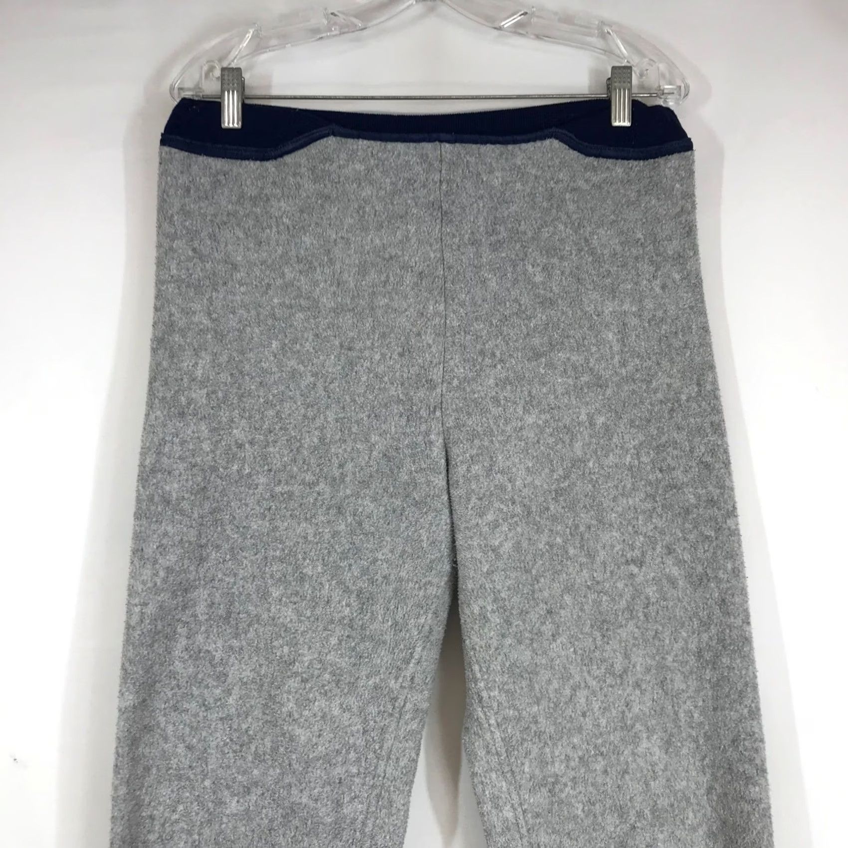 Patagonia VINTAGE Patagonia Synchilla Fleece Pants Mens M Gray Navy Trim USA Joggers Size US 31 - 2 Thumbnail