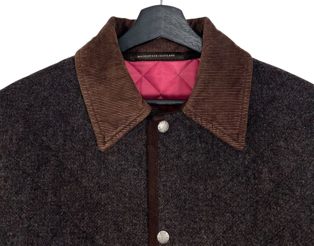 Kiko Kostadinov Vintage Mackintosh Wool Quilted Jacket Size US M / EU 48-50 / 2 - 7 Thumbnail