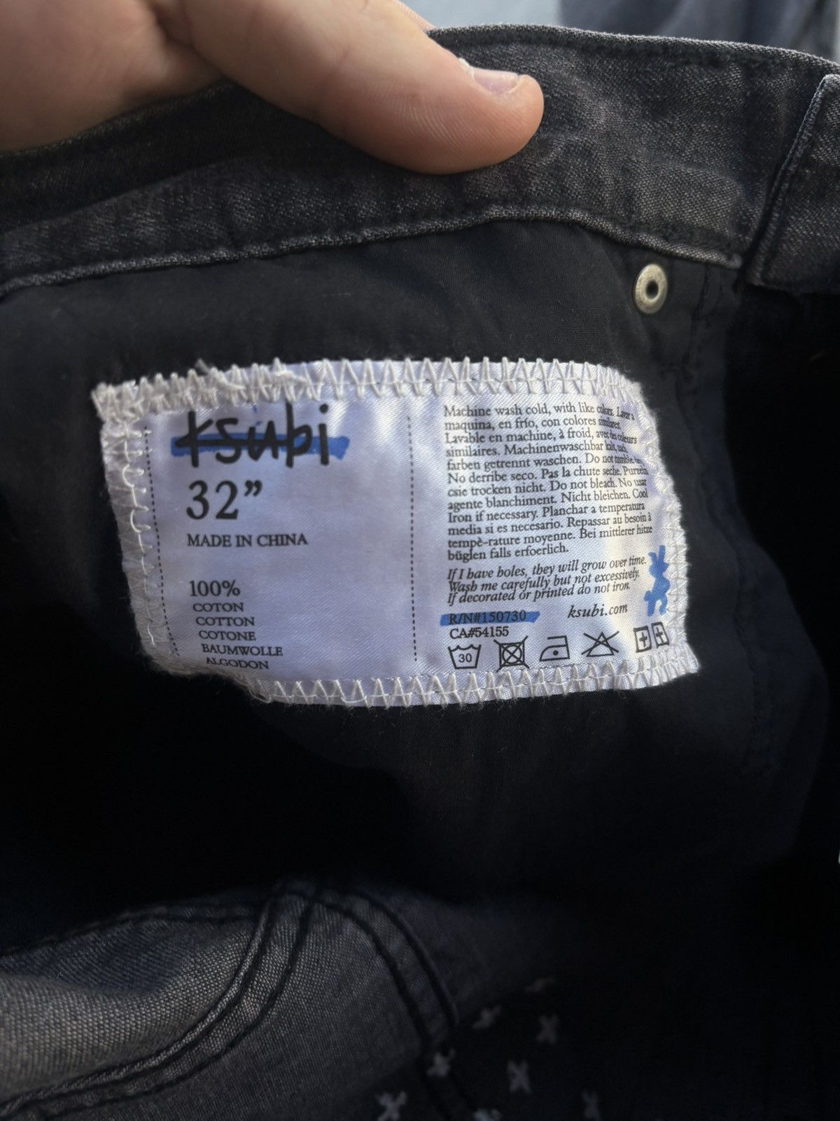 Ksubi Ksubi x trippie red with tags 32” Size US 32 / EU 48 - 7 Thumbnail
