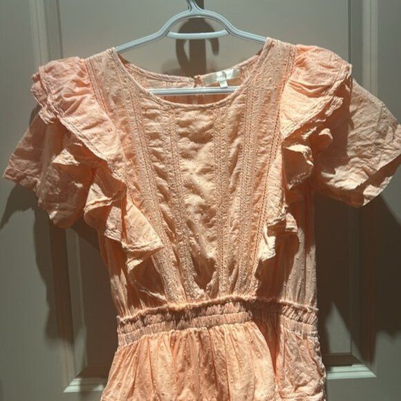 LoveShackFancy LOVE SHACK FANCY Natasha lace-trimmed cotton mini dress Size M / US 6-8 / IT 42-44 - 6 Thumbnail